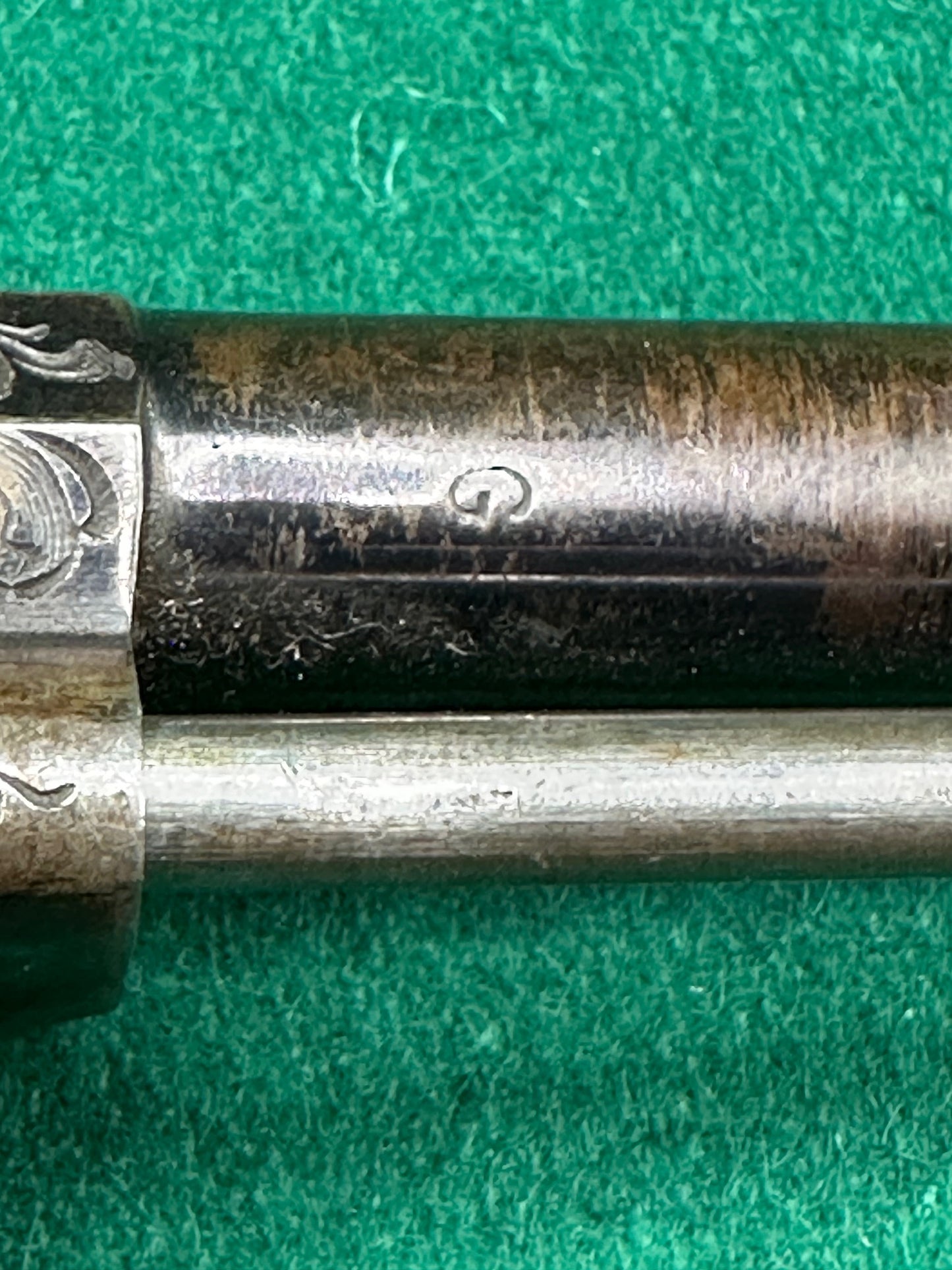 A Very Crisp Blued 7mm Pocket Pinfire Revolver