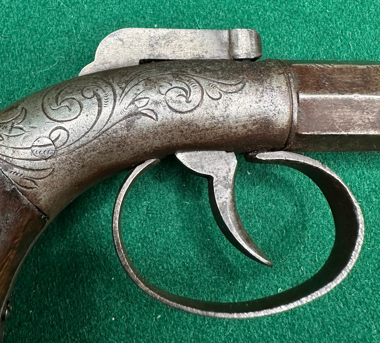 Allen & Wheelock Bar Hammer Single Shot Bootleg Pistol