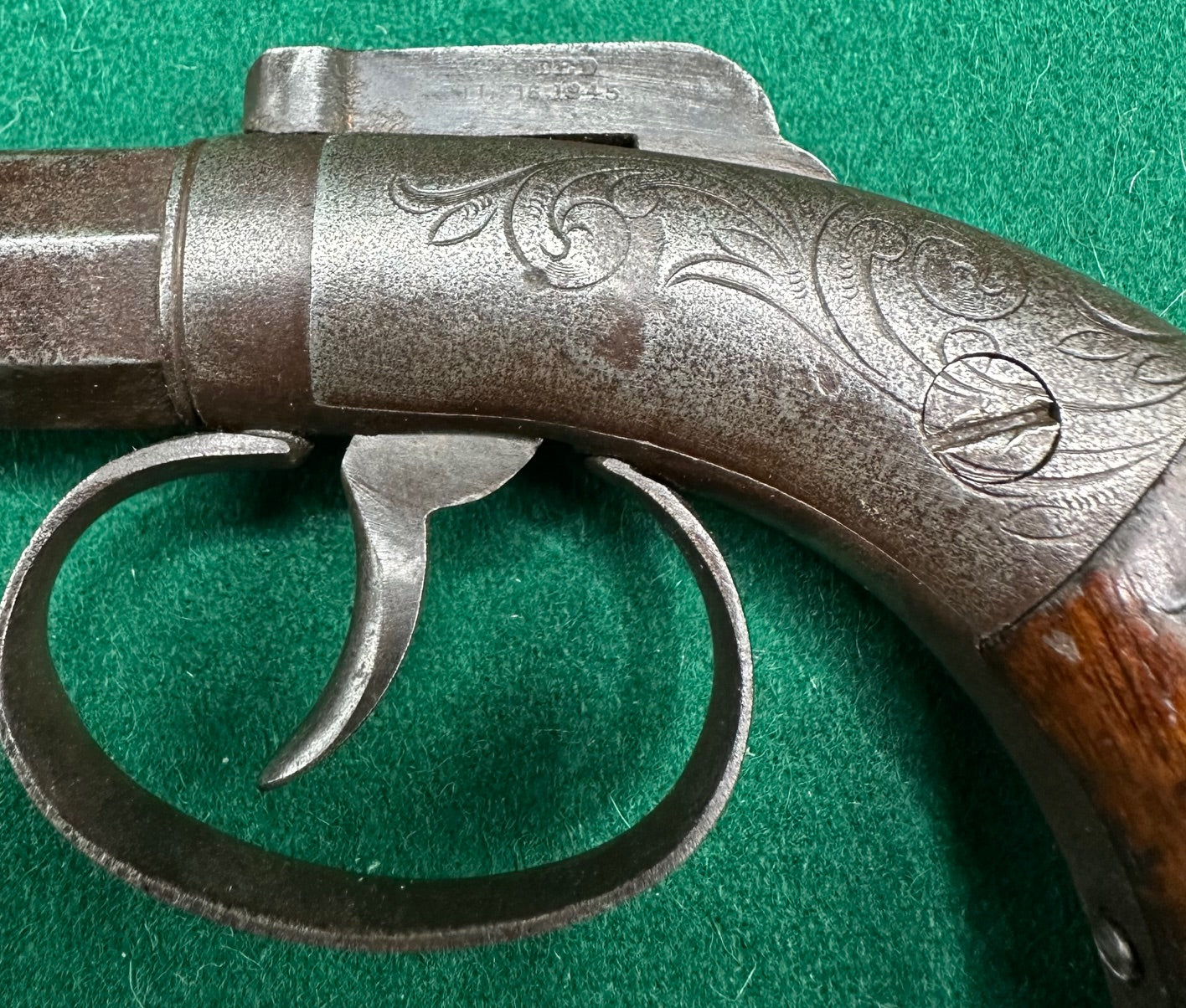 Allen & Wheelock Bar Hammer Single Shot Bootleg Pistol