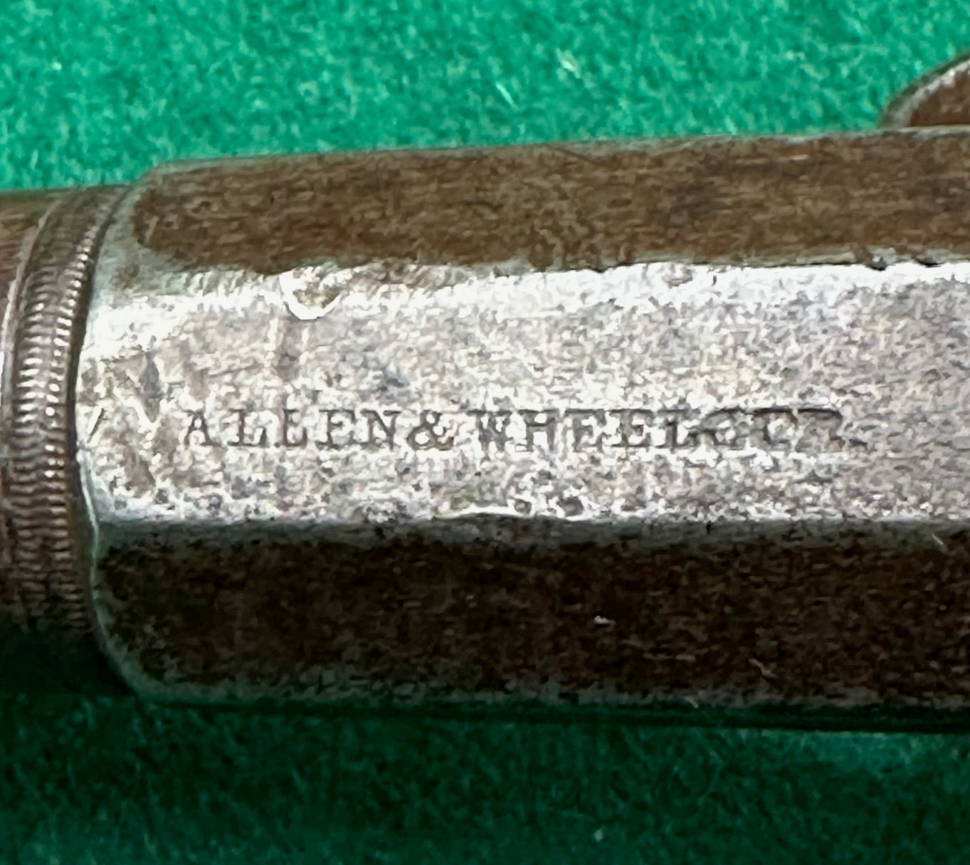 Allen & Wheelock Bar Hammer Single Shot Bootleg Pistol