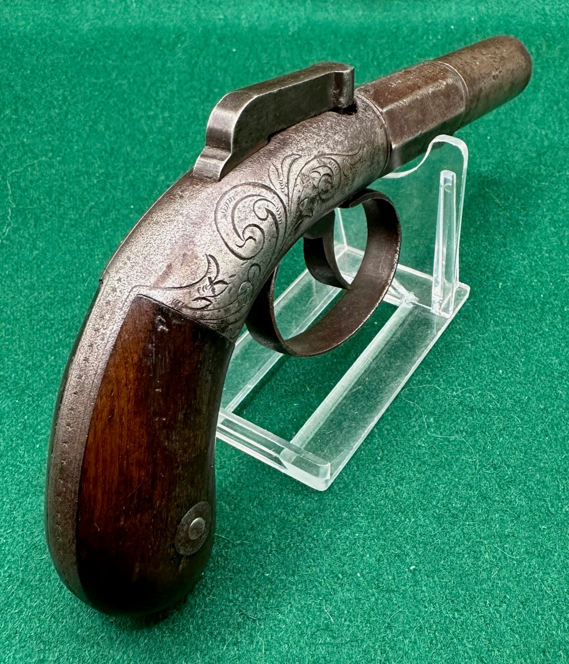 Allen & Wheelock Bar Hammer Single Shot Bootleg Pistol