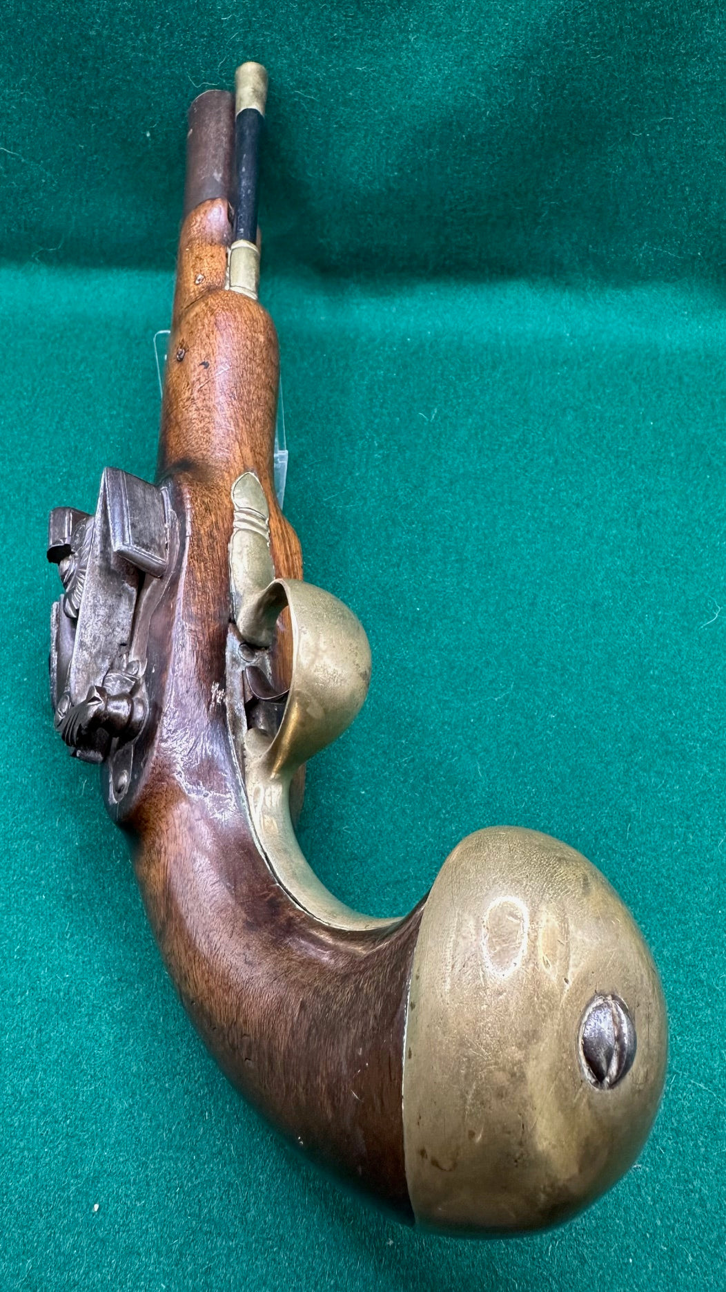 Military Type Spanish Miquelet Lock Holster Pistol