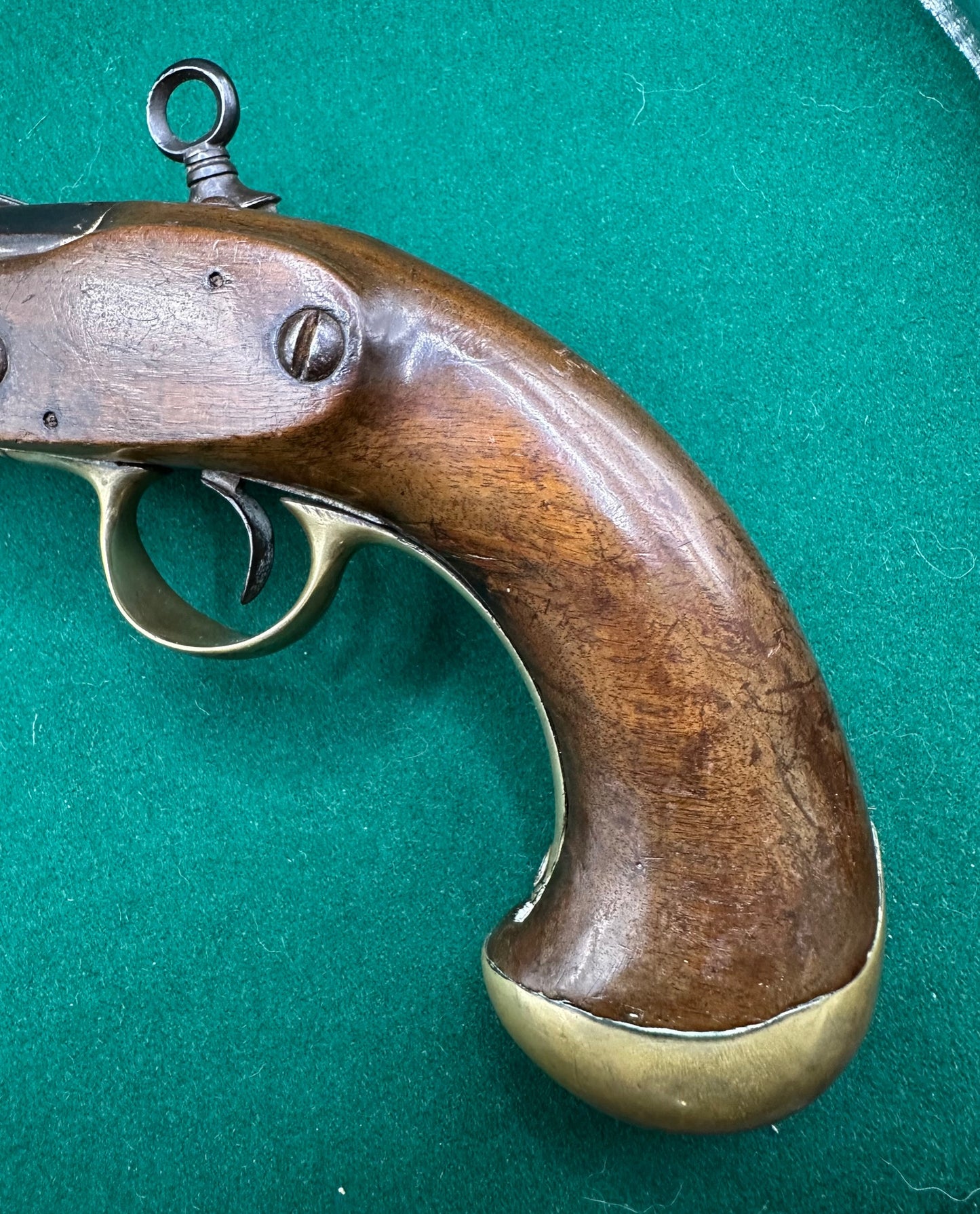 Military Type Spanish Miquelet Lock Holster Pistol