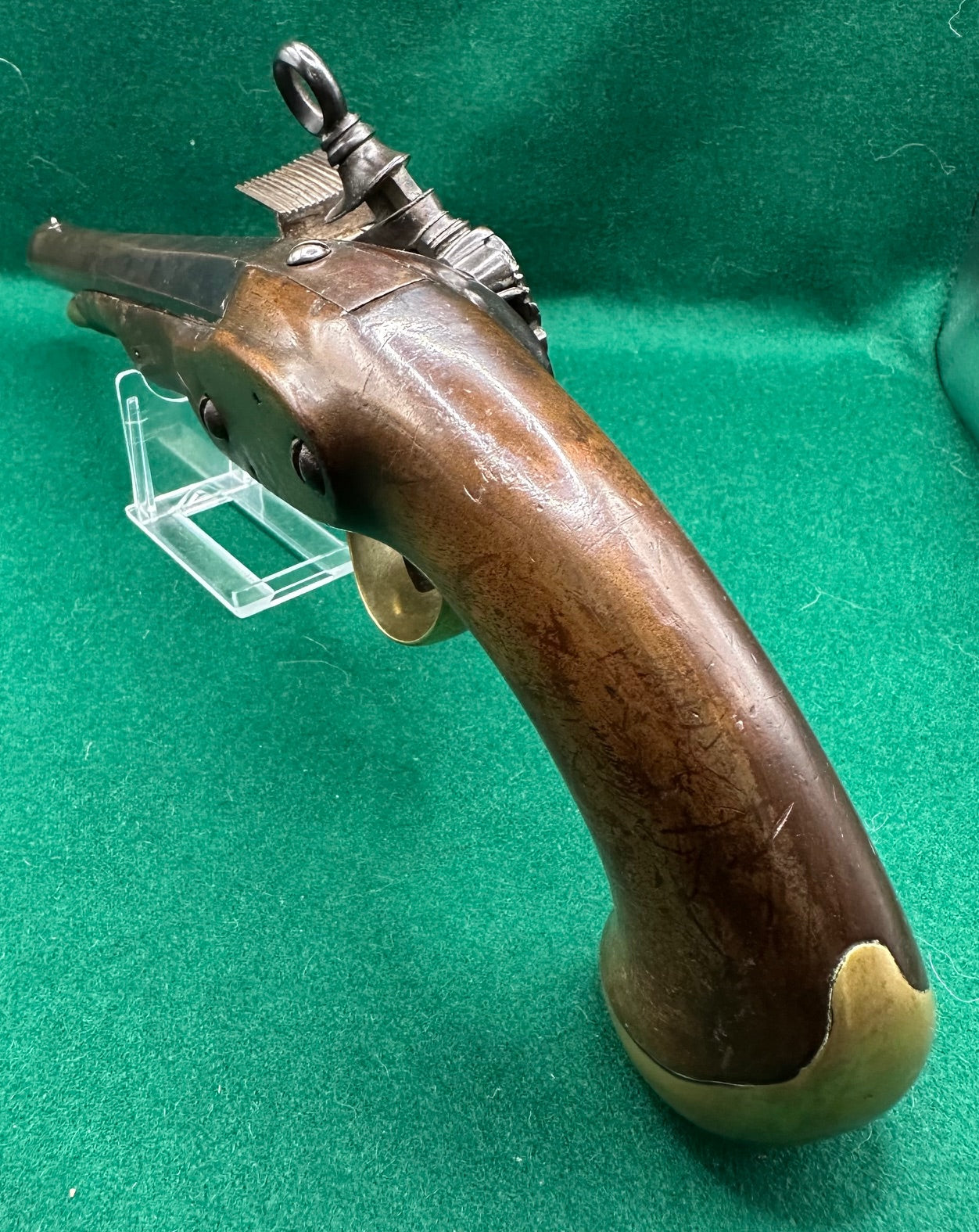 Military Type Spanish Miquelet Lock Holster Pistol