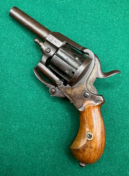 Belgian "English Style" Pinfire Pocket Revolver