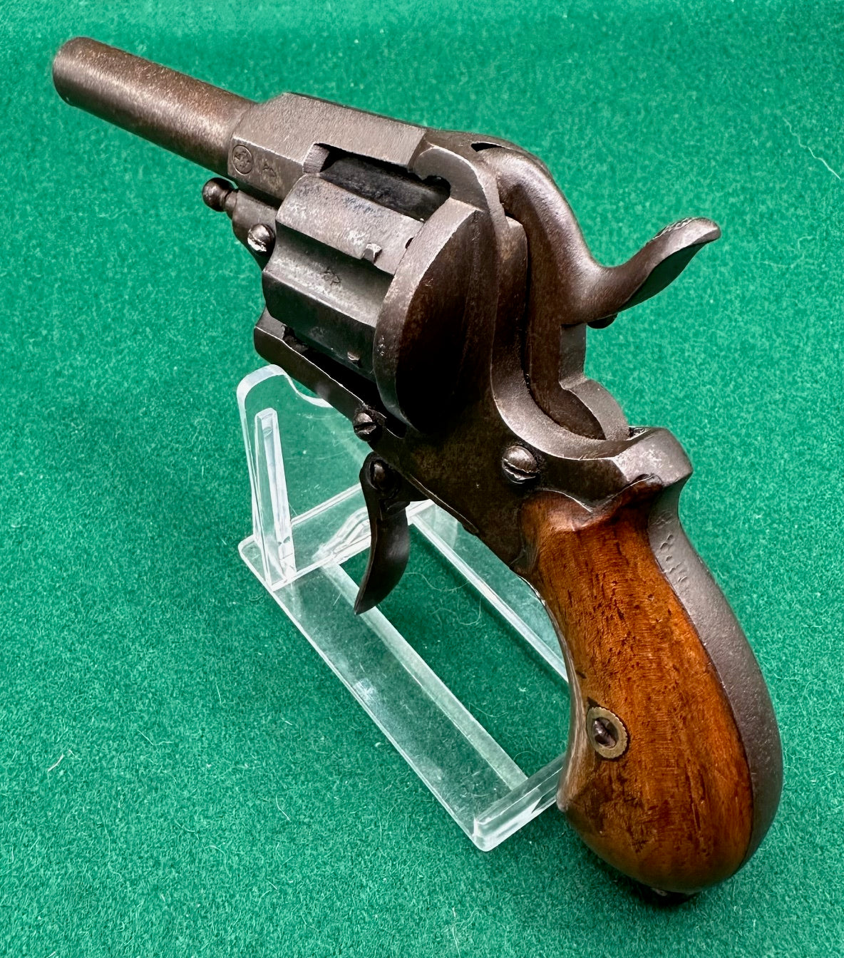 Belgian "English Style" Pinfire Pocket Revolver