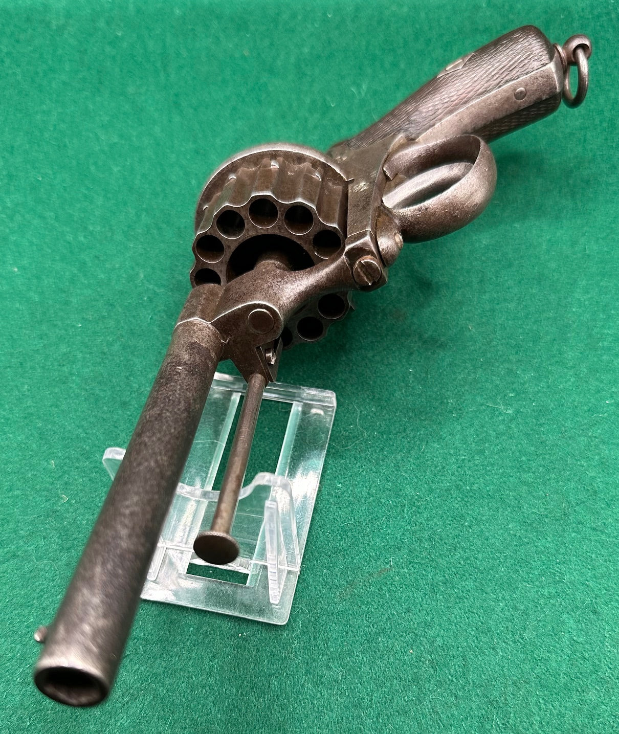 A Scarce 12 Shot Pinfire Revolver By J Chaineux