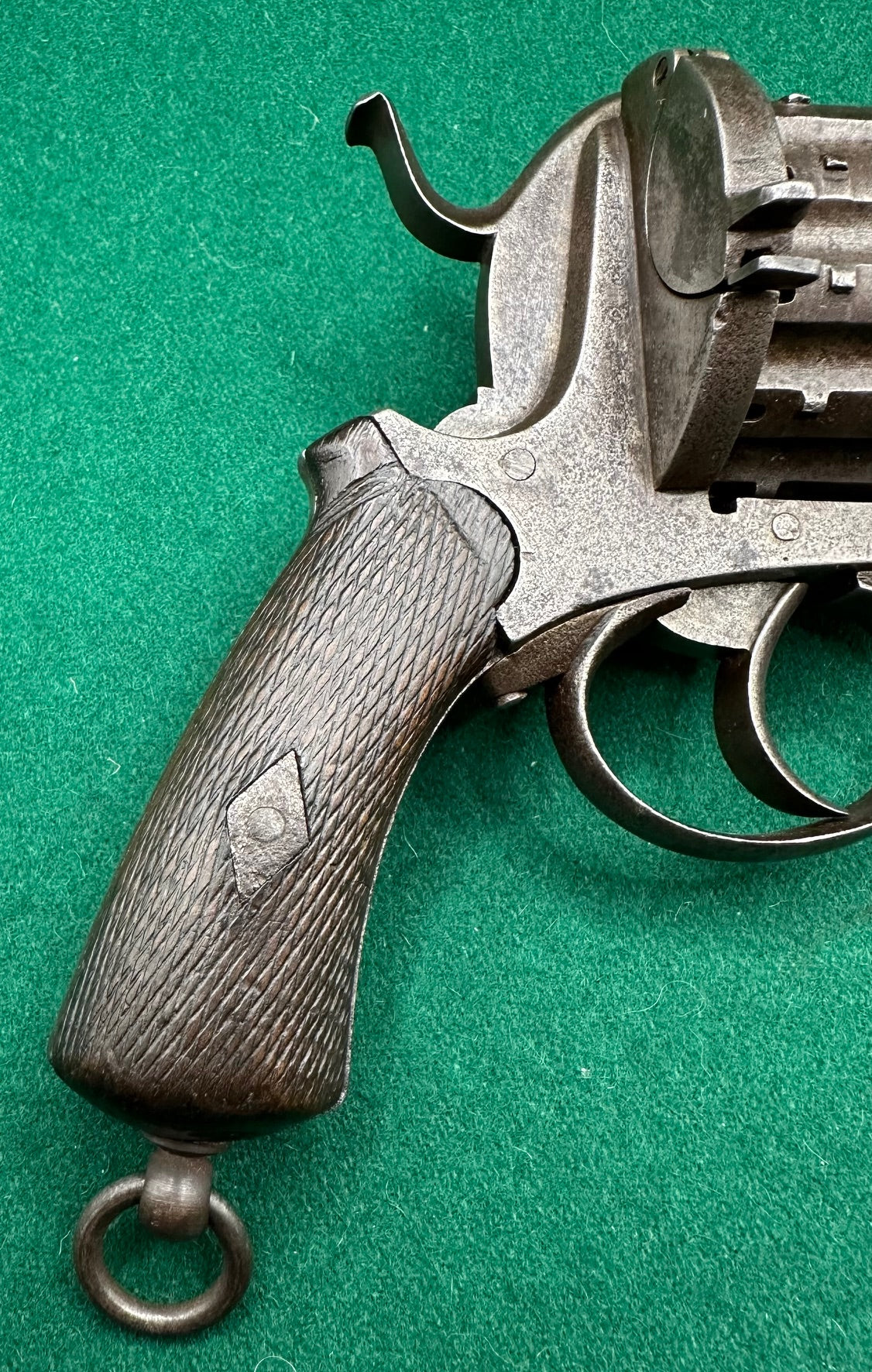 A Scarce 12 Shot Pinfire Revolver By J Chaineux