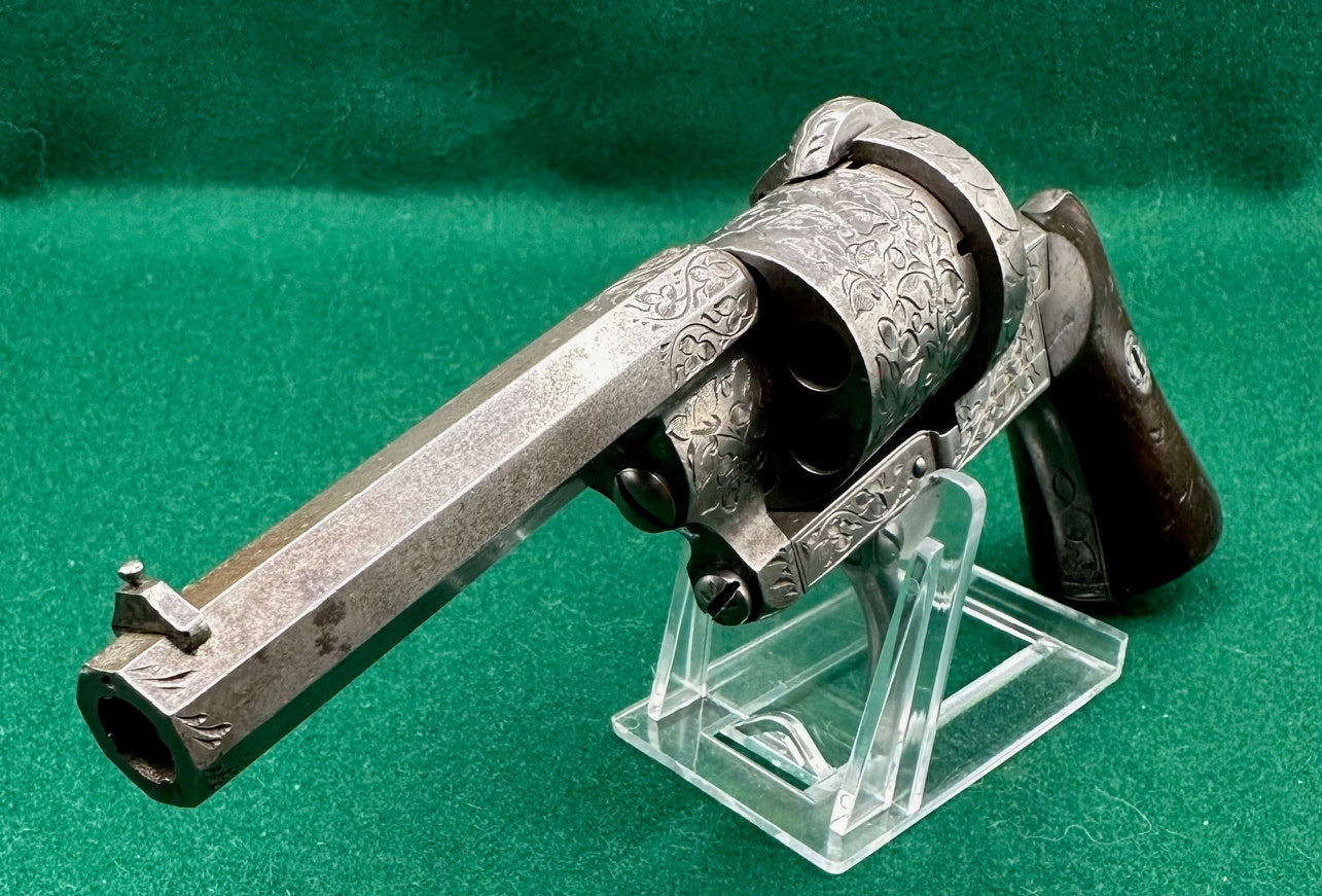 A Fine 1856 Model Lefaucheux Self Cocking Revolver