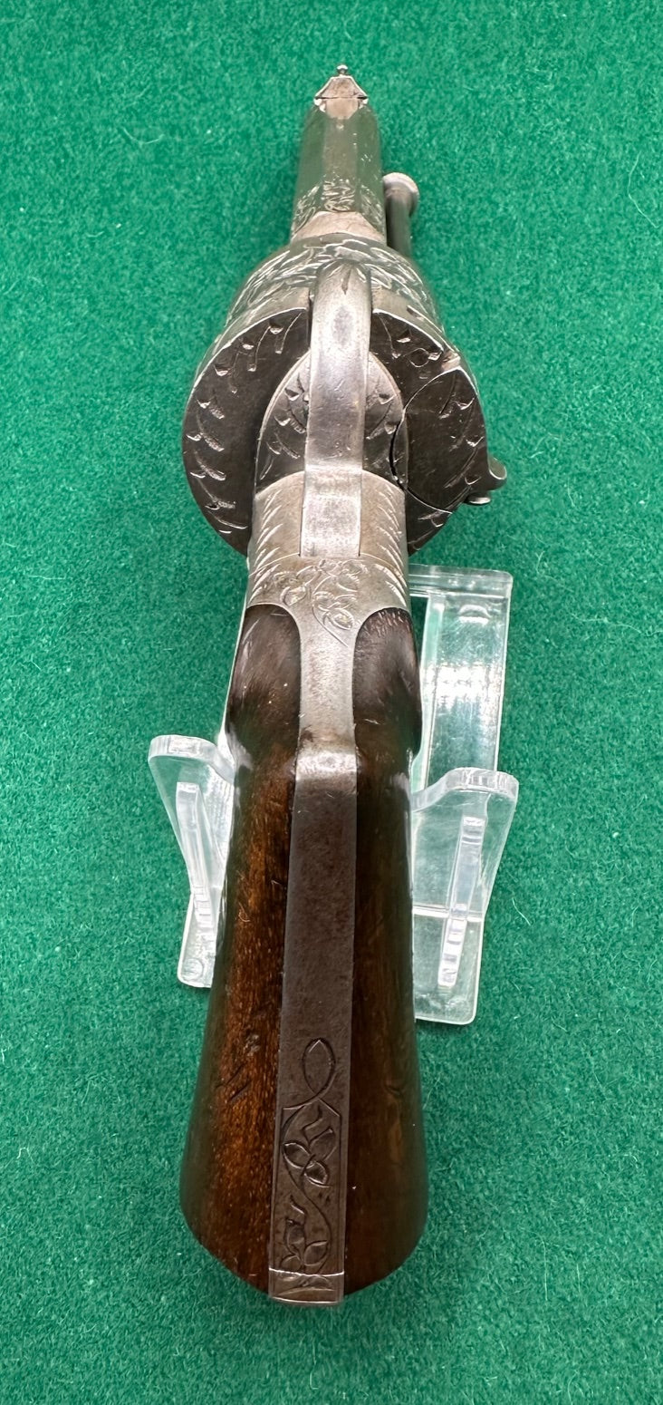 A Fine 1856 Model Lefaucheux Self Cocking Revolver