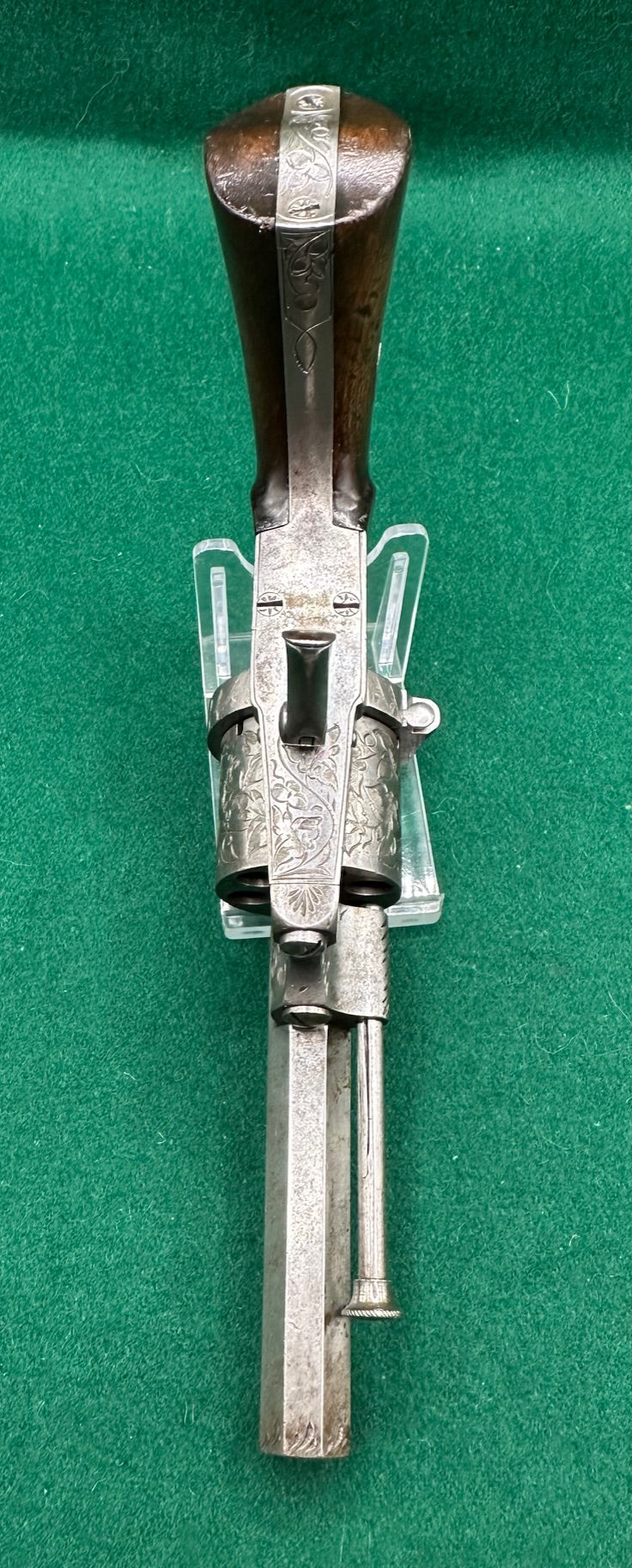 A Fine 1856 Model Lefaucheux Self Cocking Revolver
