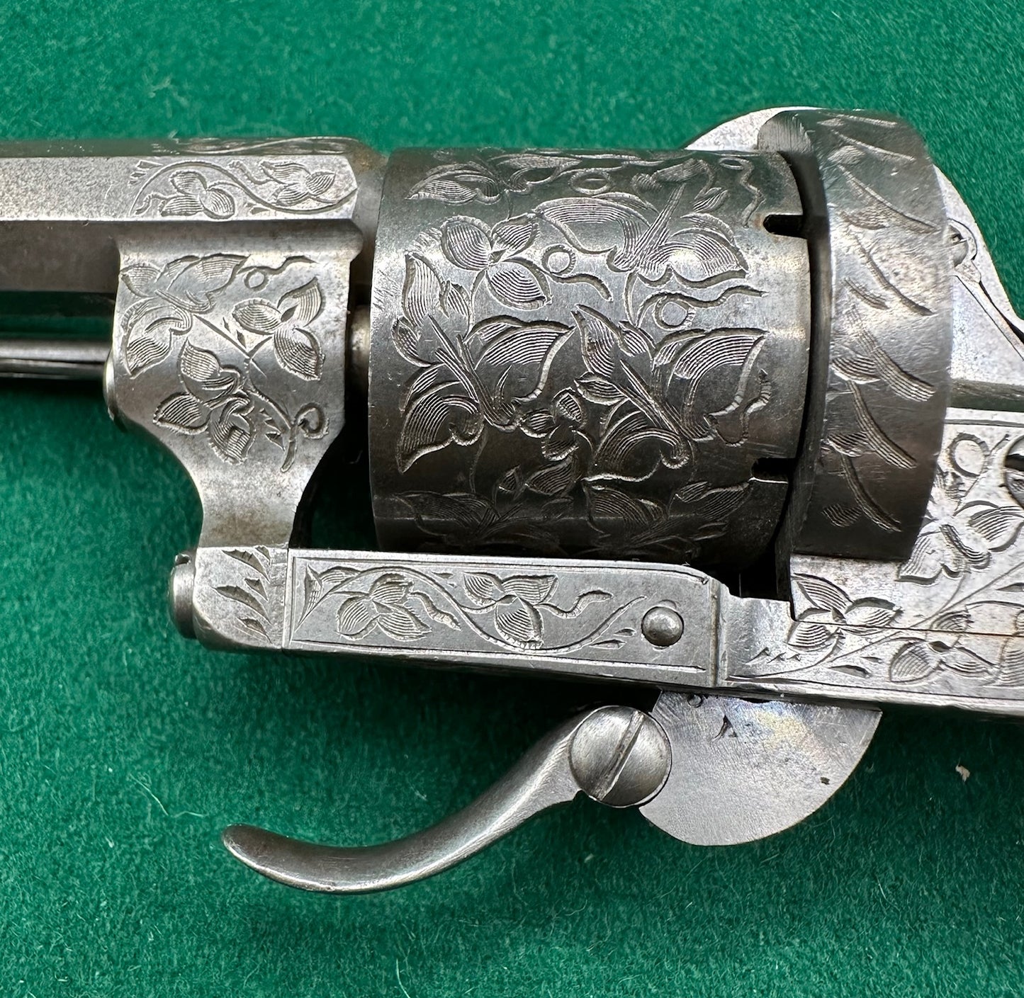 A Fine 1856 Model Lefaucheux Self Cocking Revolver