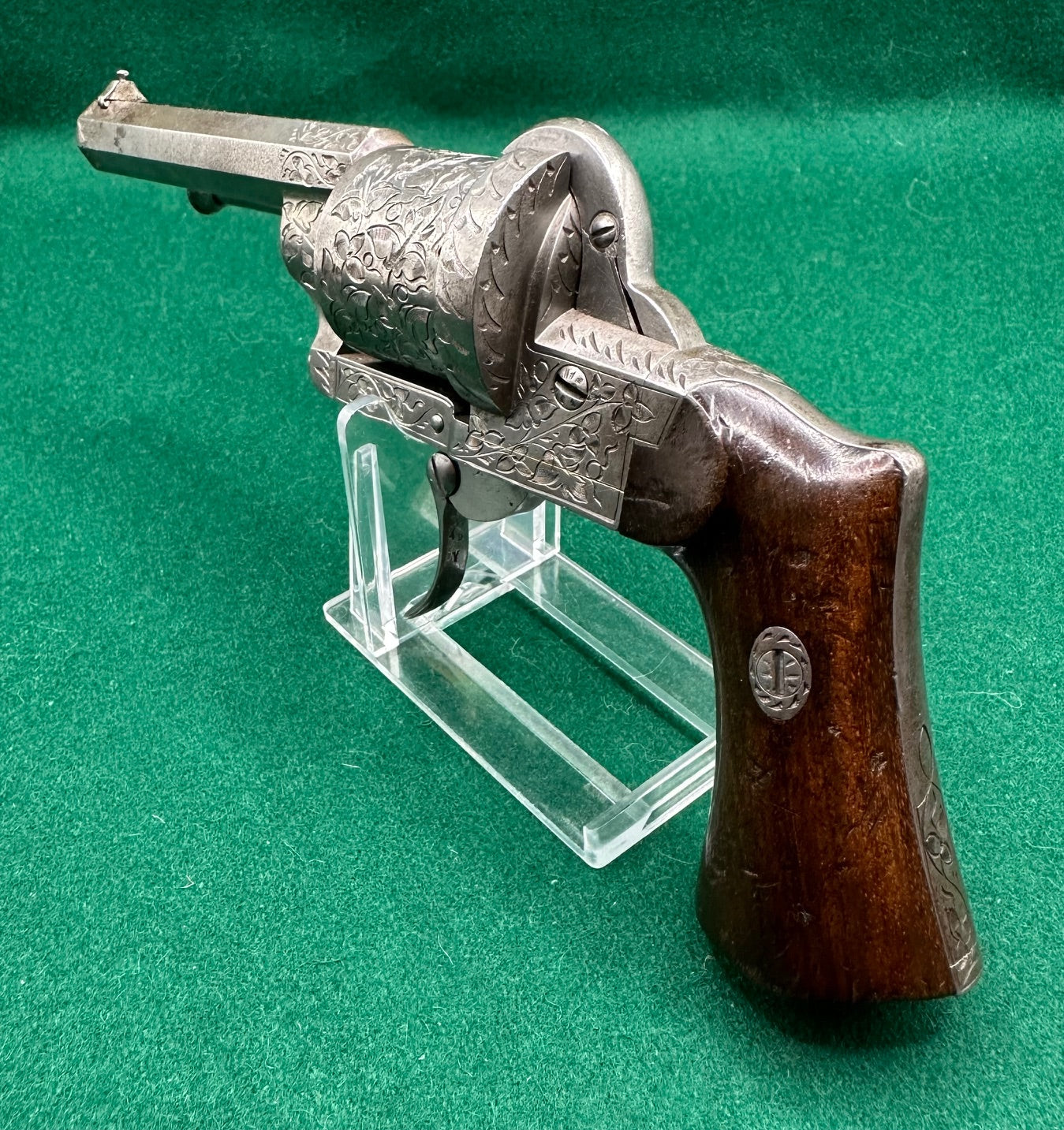 A Fine 1856 Model Lefaucheux Self Cocking Revolver