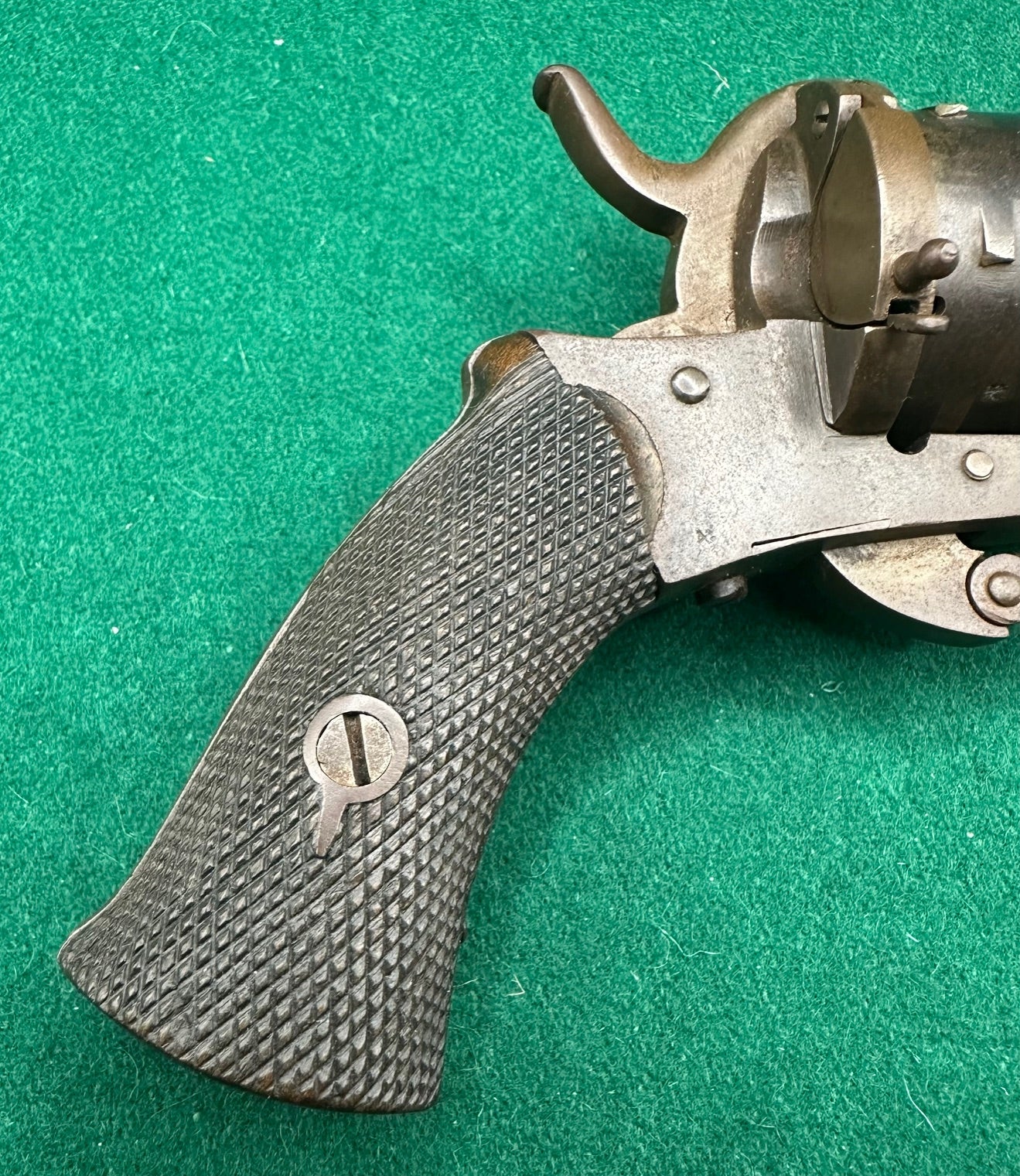 Cased English Pinfire Revolver By C.O. Bircham