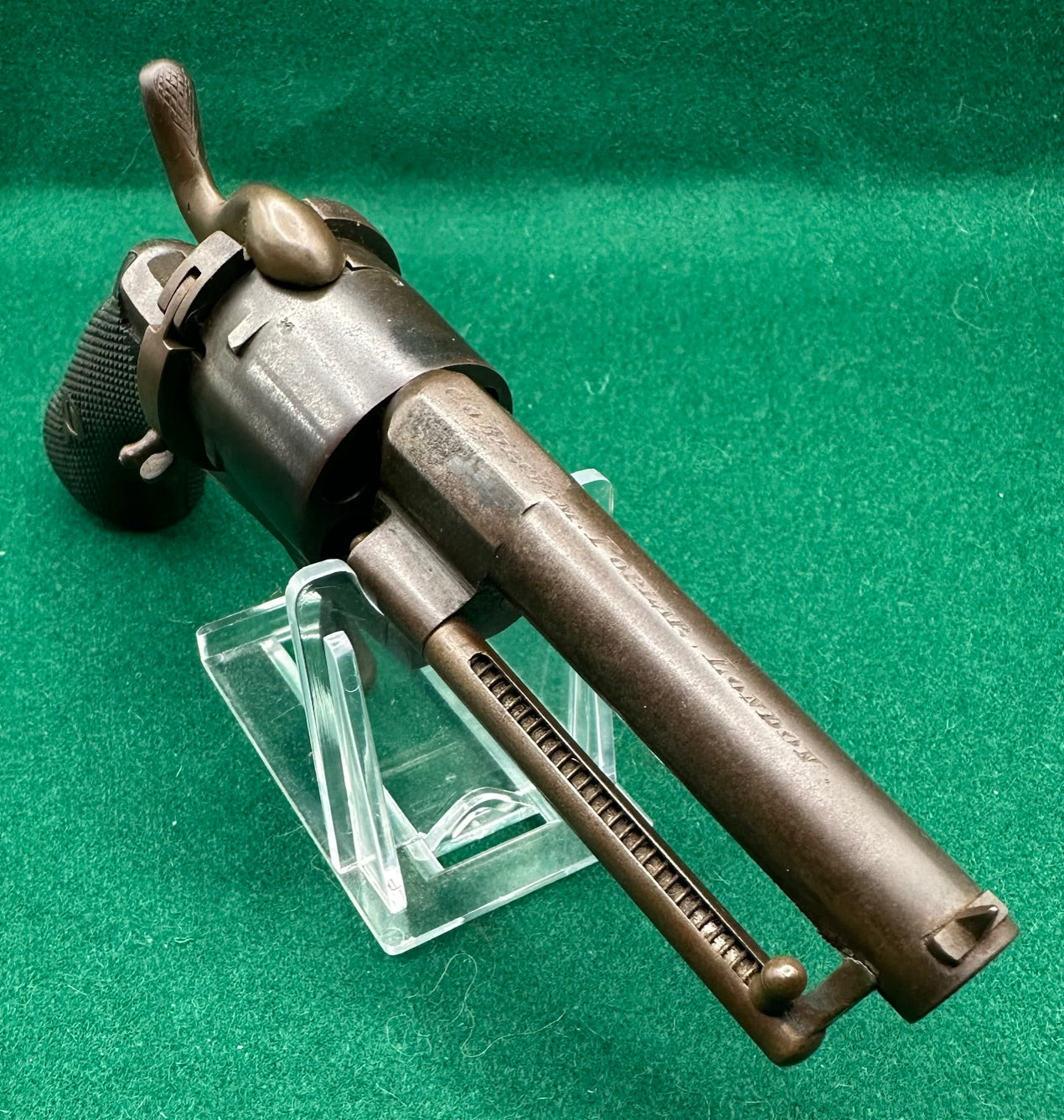 Cased English Pinfire Revolver By C.O. Bircham