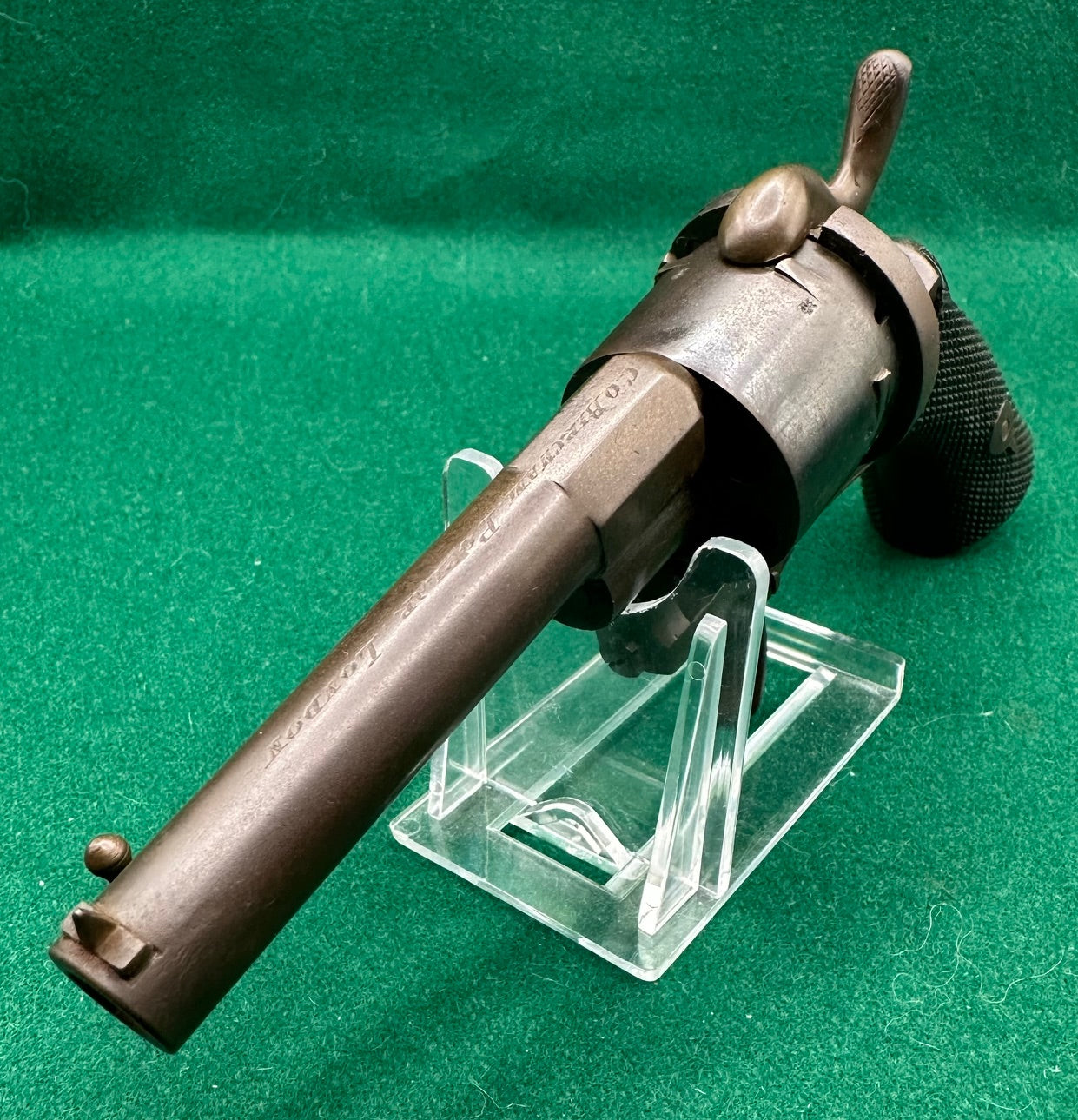 Cased English Pinfire Revolver By C.O. Bircham