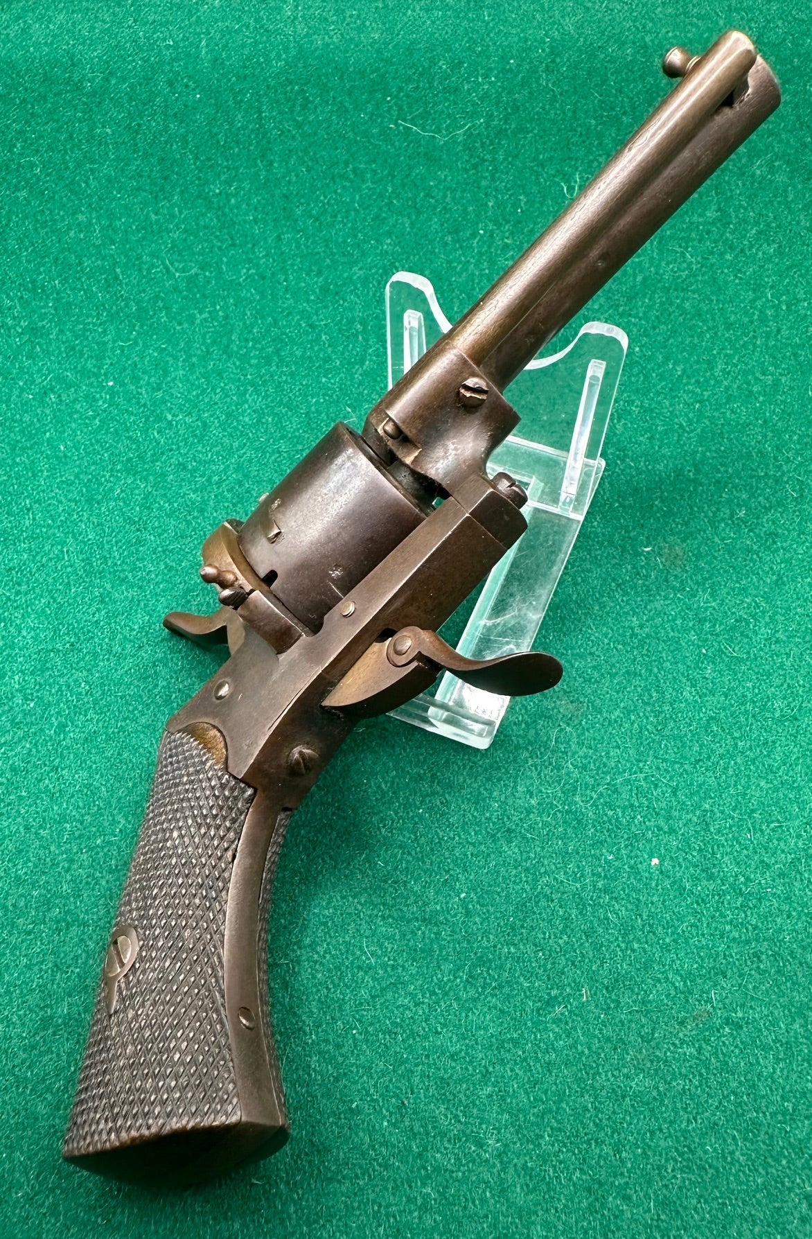 Cased English Pinfire Revolver By C.O. Bircham