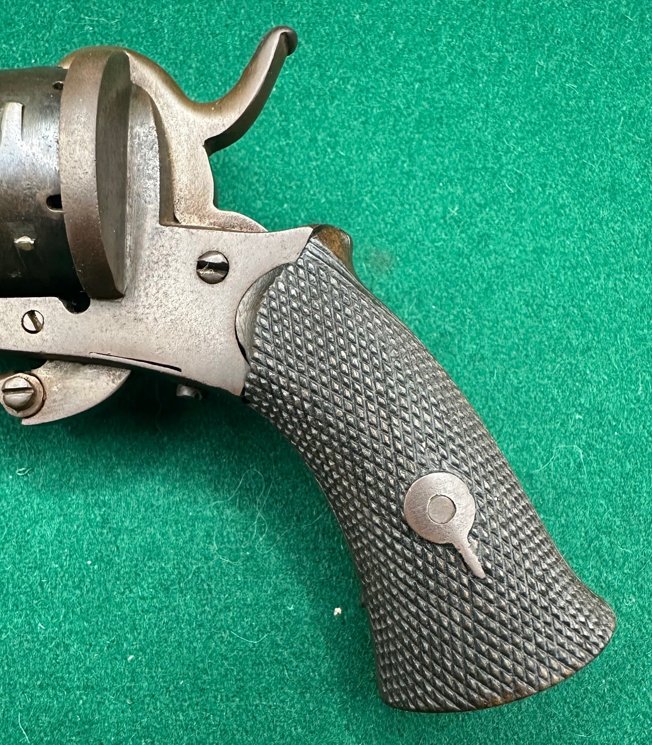 Cased English Pinfire Revolver By C.O. Bircham