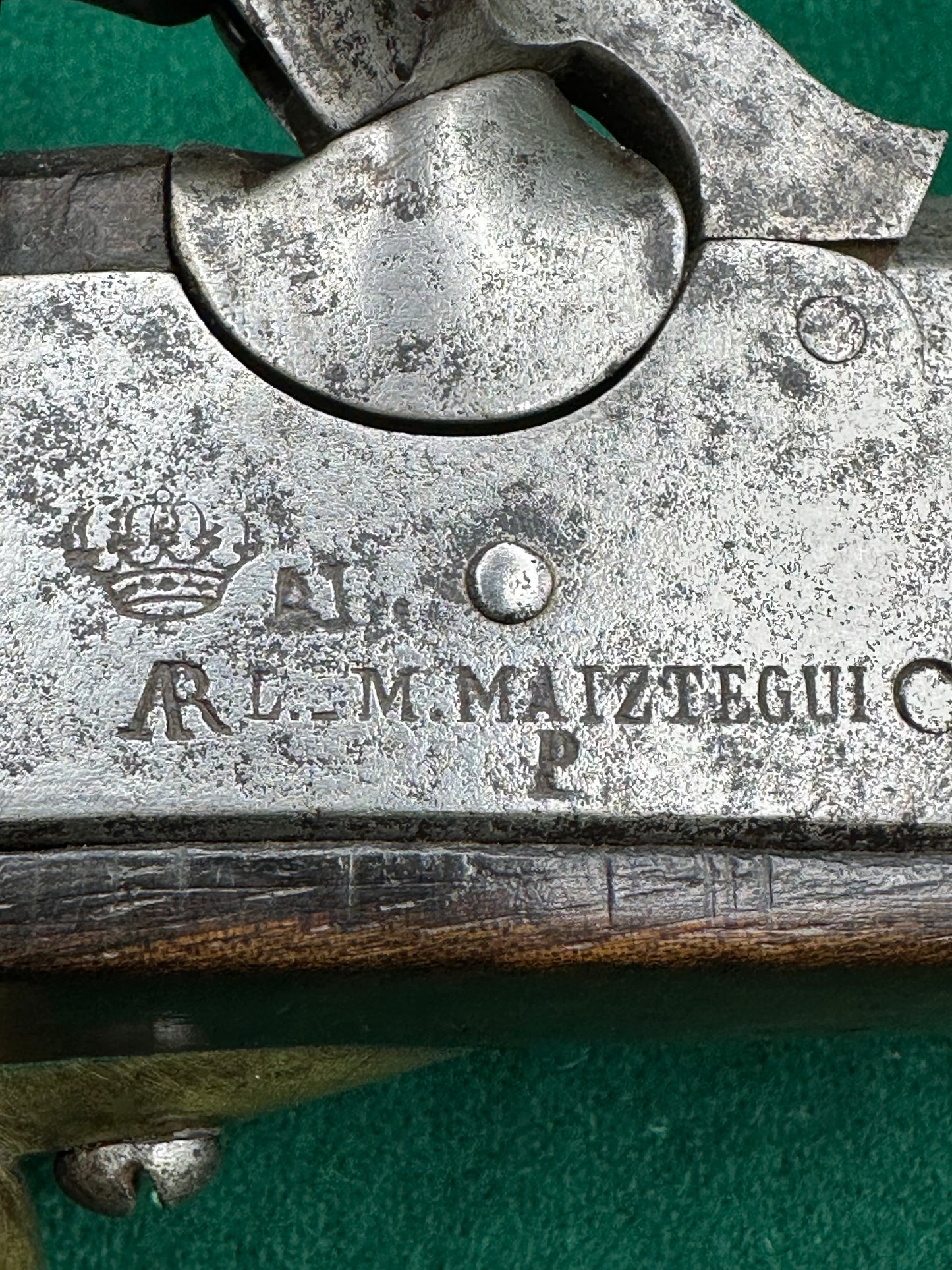 Spanish 1852 Model Cavalry Percussion Cap Pistol