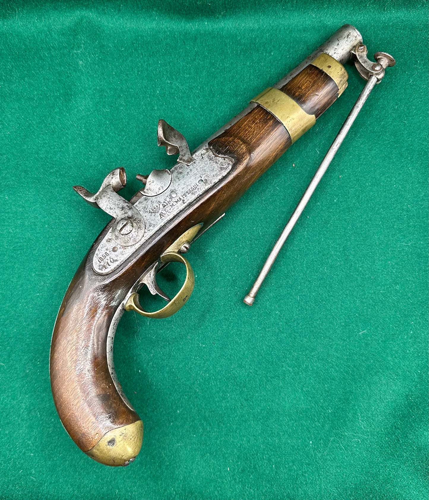 Spanish 1852 Model Cavalry Percussion Cap Pistol