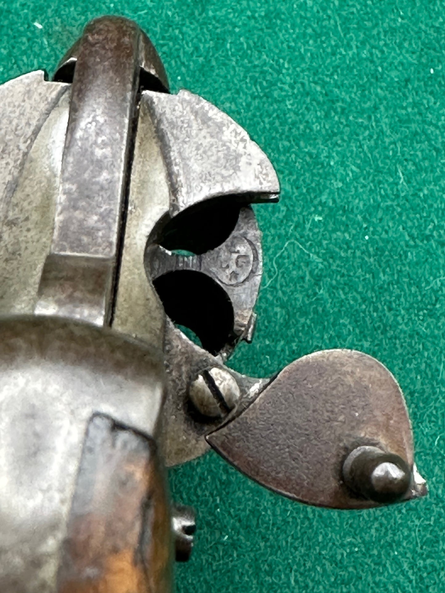 Belgian Pinfire Pepperbox Revolver