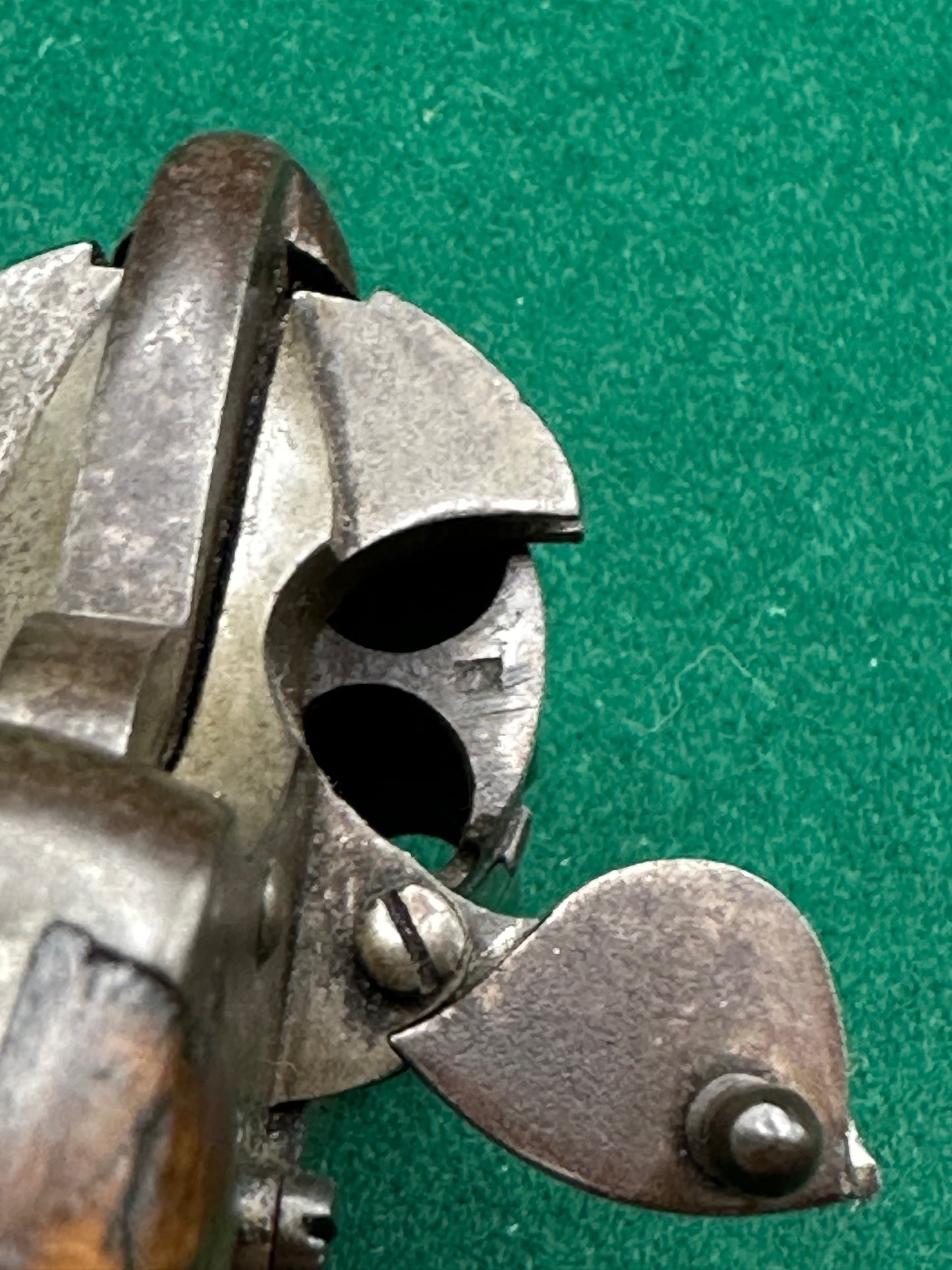 Belgian Pinfire Pepperbox Revolver