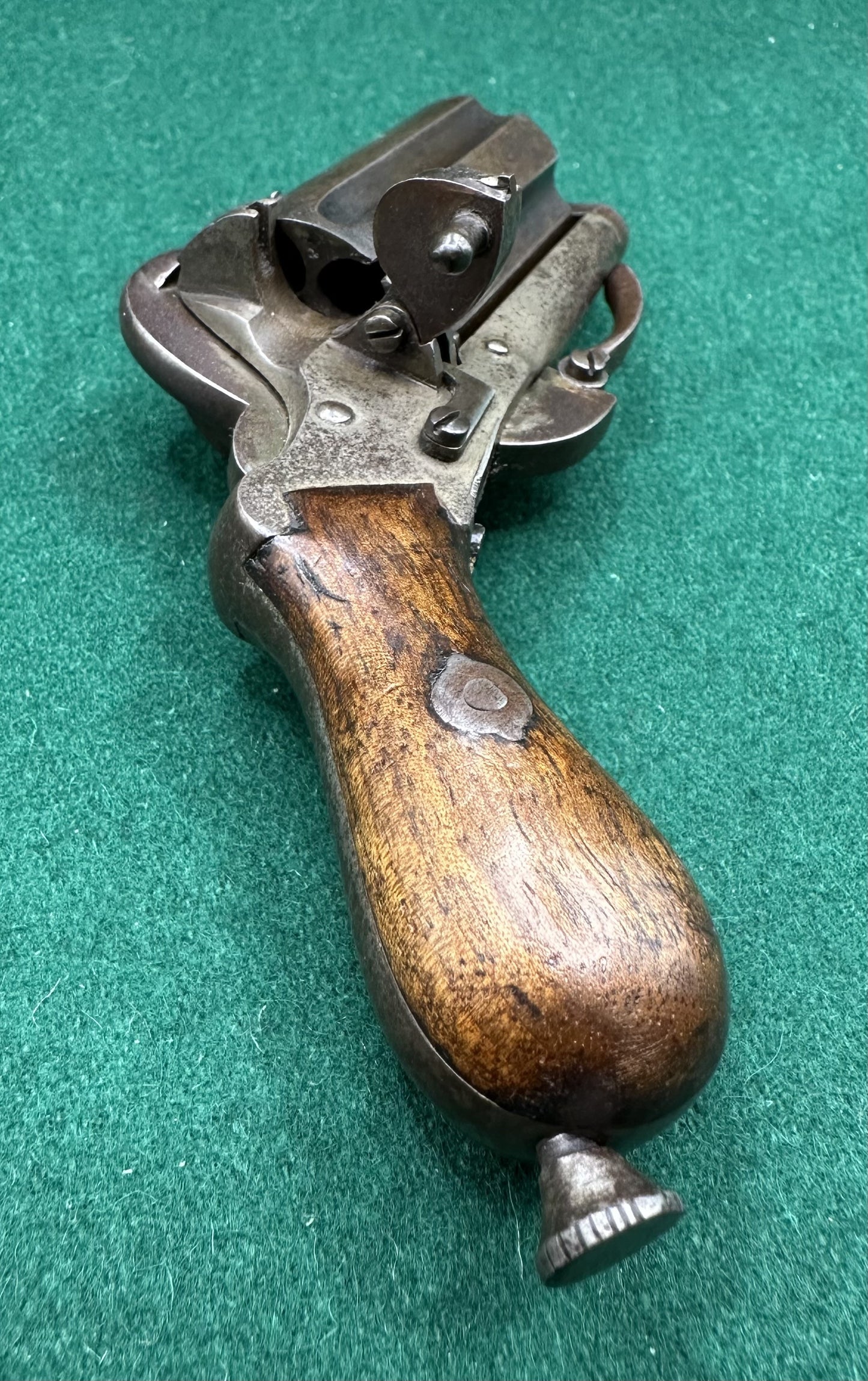 Belgian Pinfire Pepperbox Revolver