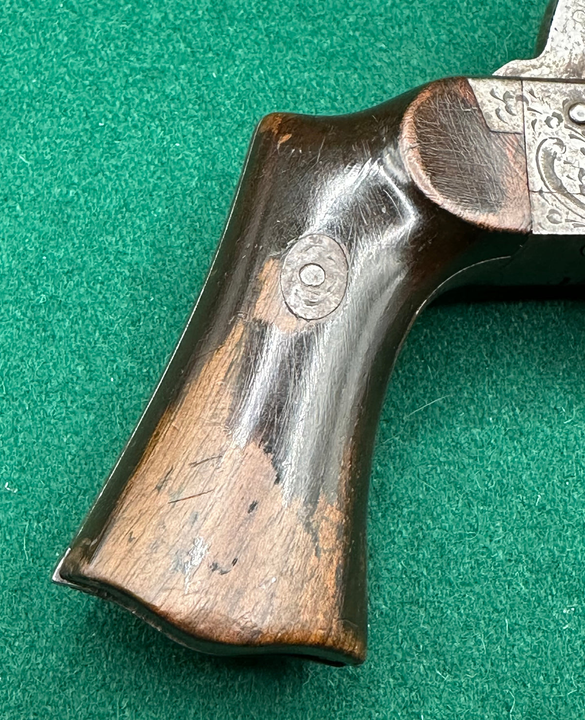 Long Barrelled 7mm Pinfire Lefaucheux Revolver