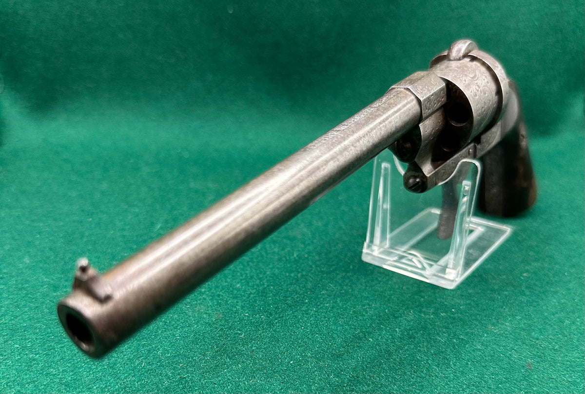 Long Barrelled 7mm Pinfire Lefaucheux Revolver