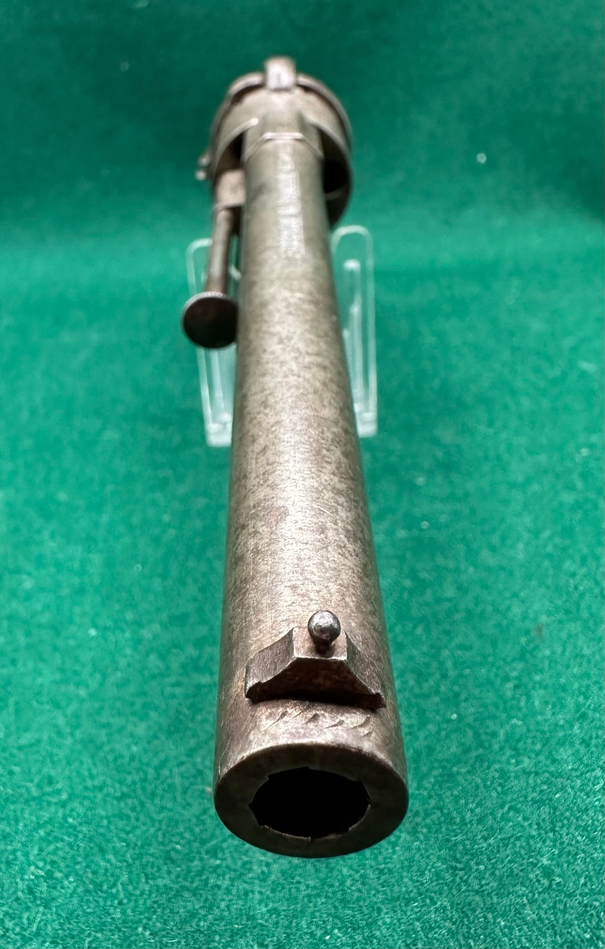 Long Barrelled 7mm Pinfire Lefaucheux Revolver