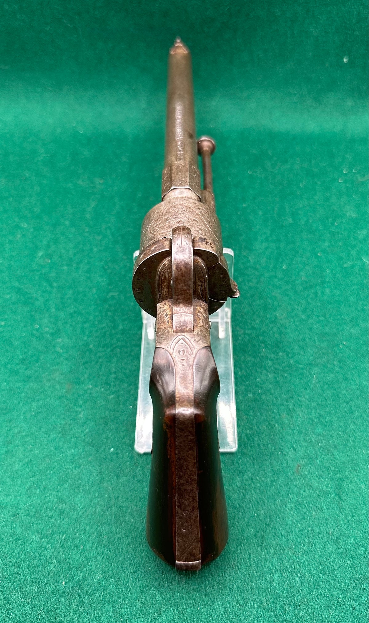 Long Barrelled 7mm Pinfire Lefaucheux Revolver