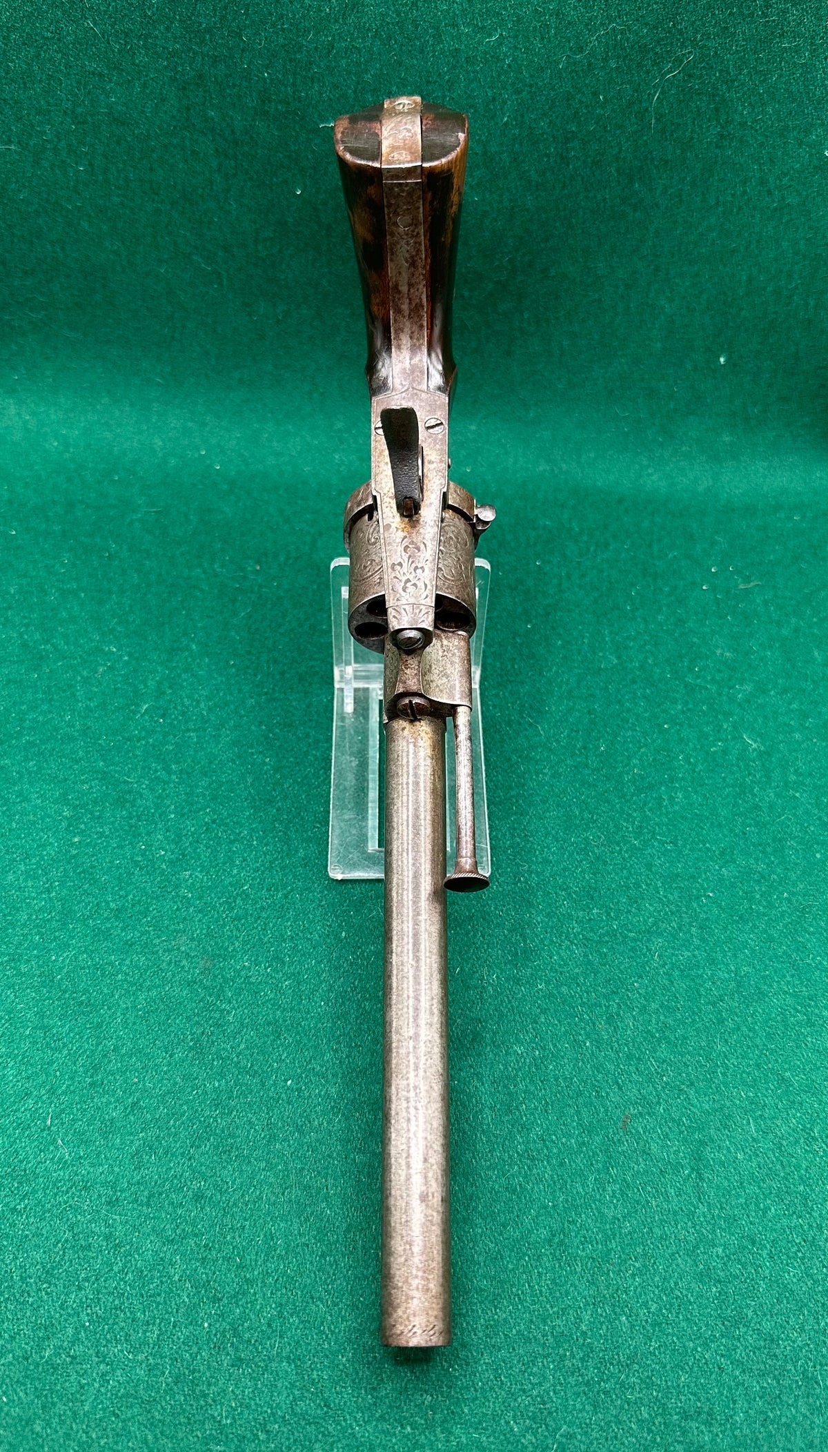 Long Barrelled 7mm Pinfire Lefaucheux Revolver