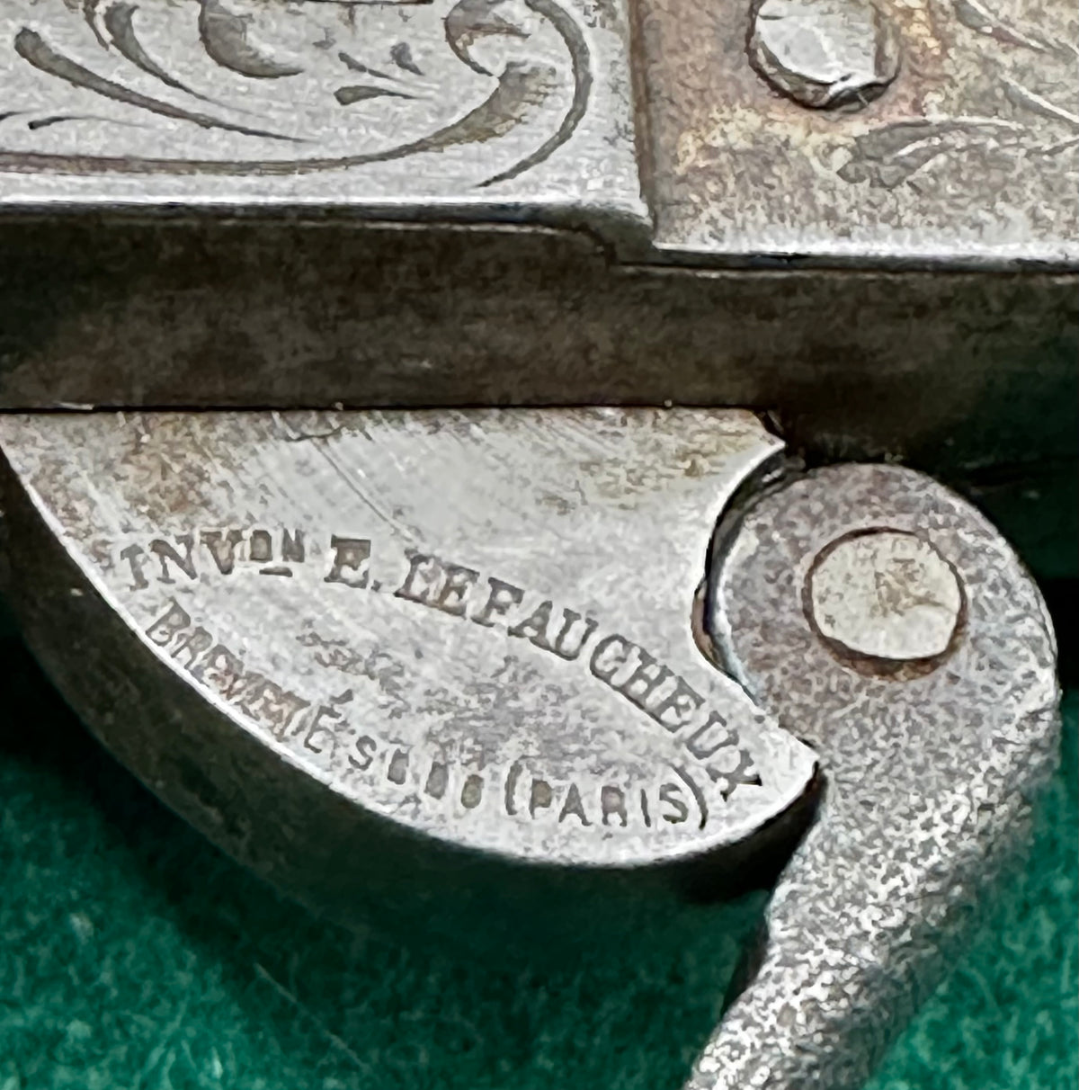 Long Barrelled 7mm Pinfire Lefaucheux Revolver