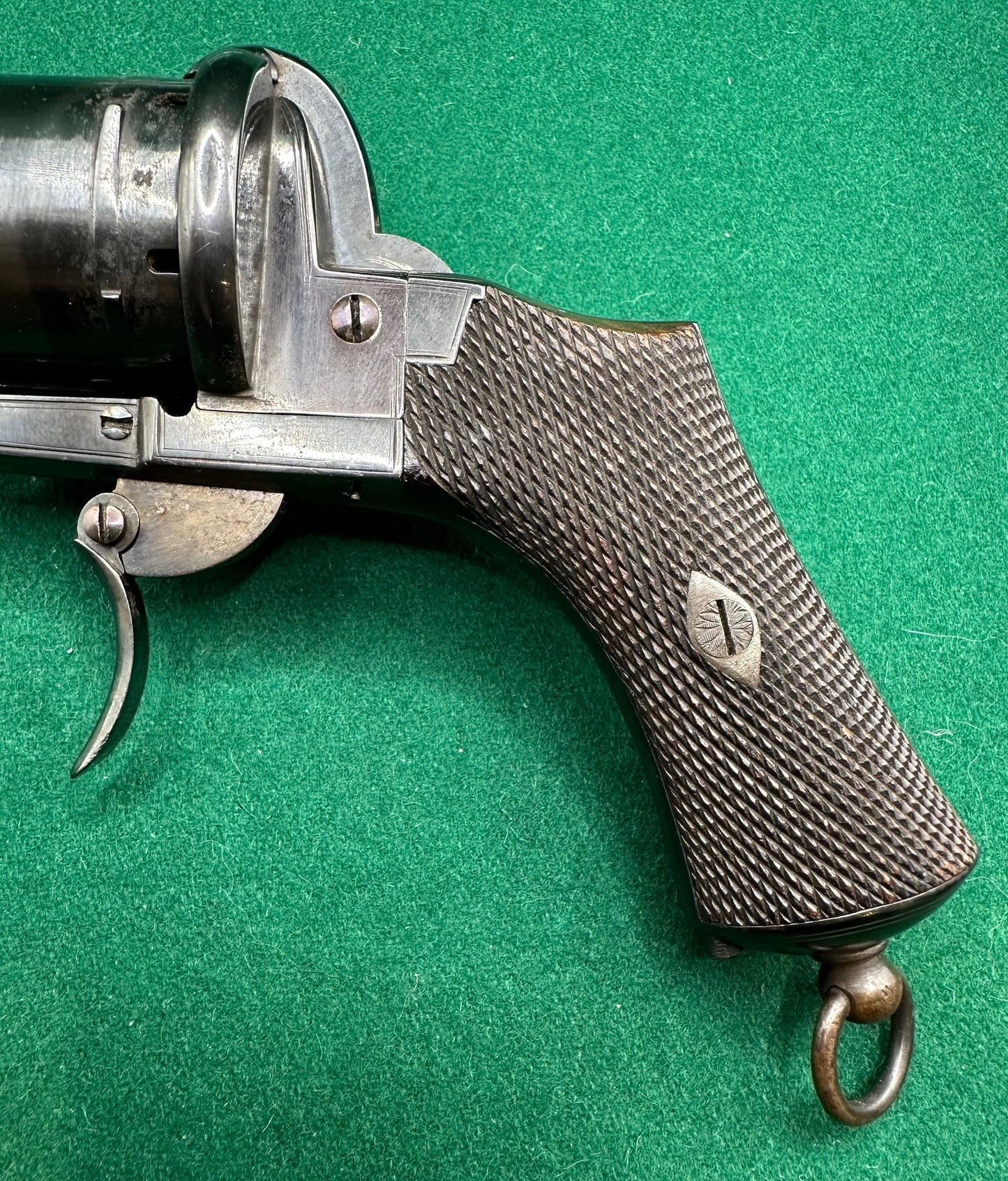 Stunning 9mm Lefaucheux Pinfire Service Revolver