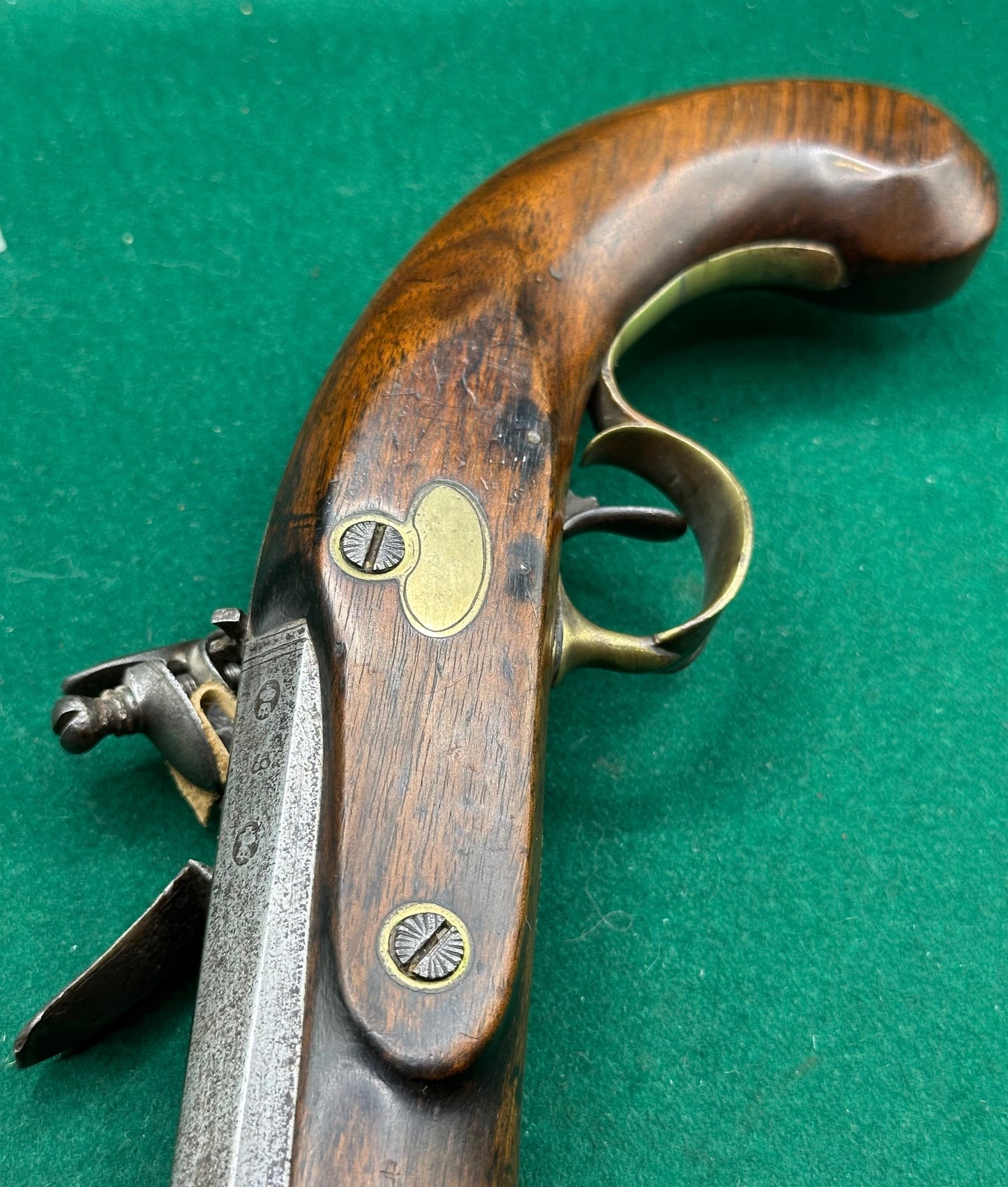 Flintlock Holster/Duelling Pistol By White, London