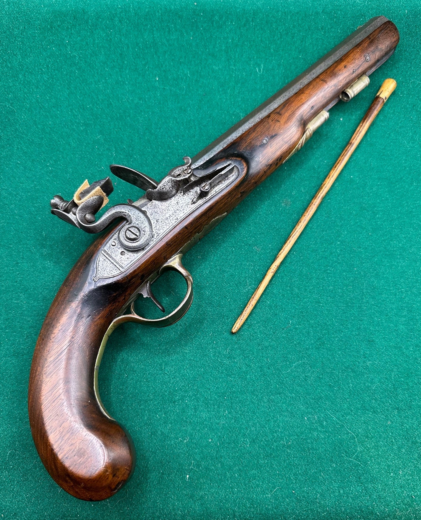 Flintlock Holster/Duelling Pistol By White, London