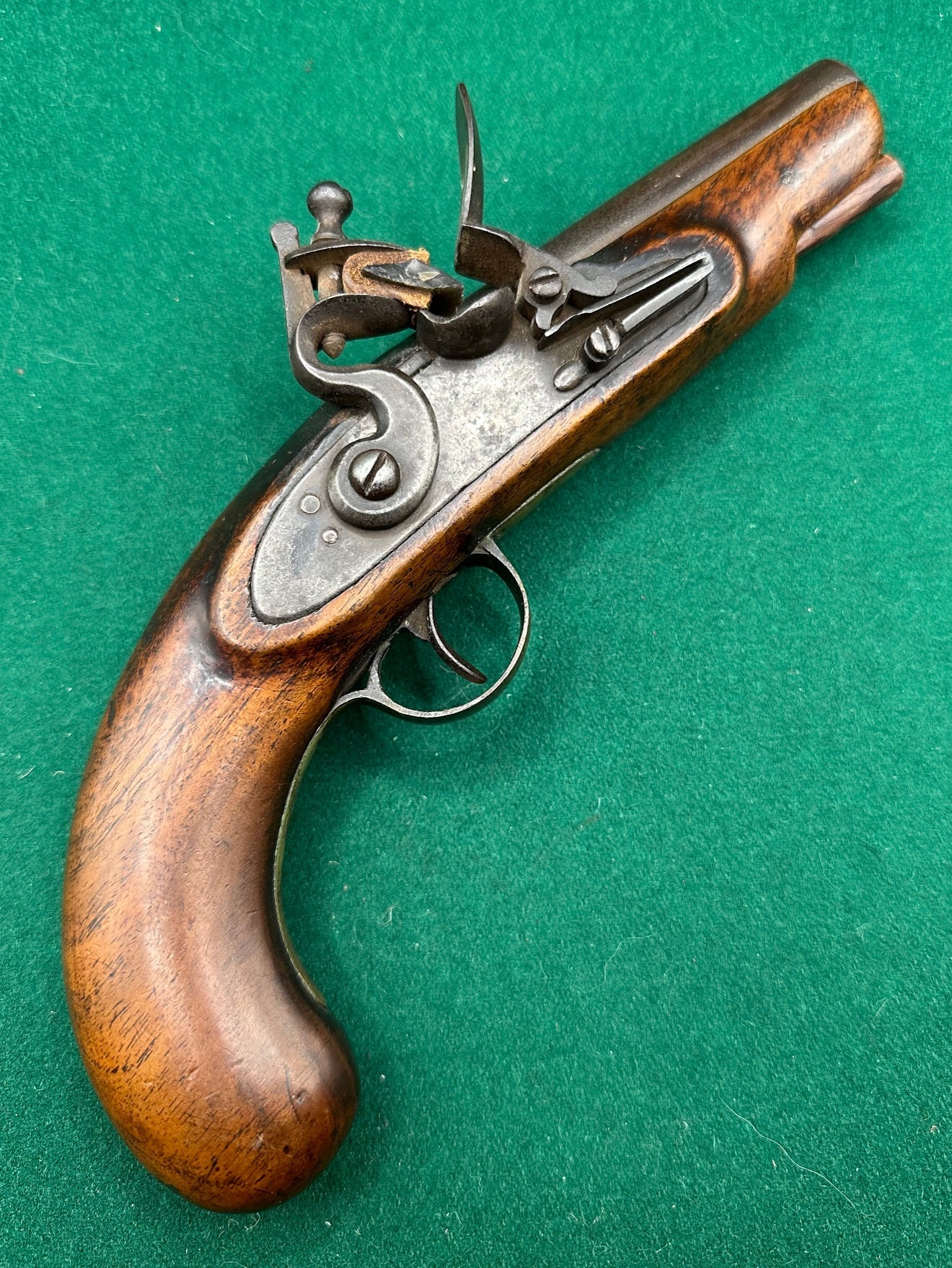 English Flintlock Greatcoat/Travelling Pistol