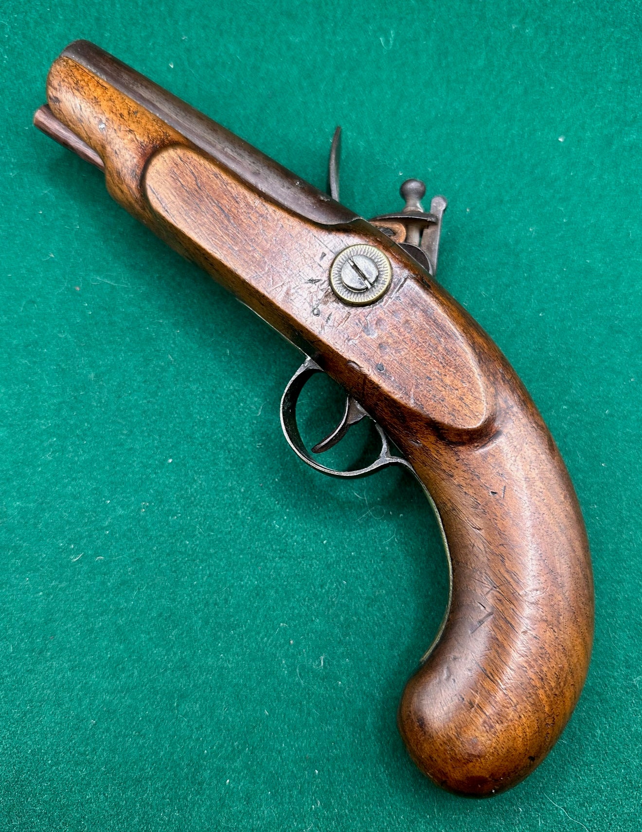 English Flintlock Greatcoat/Travelling Pistol