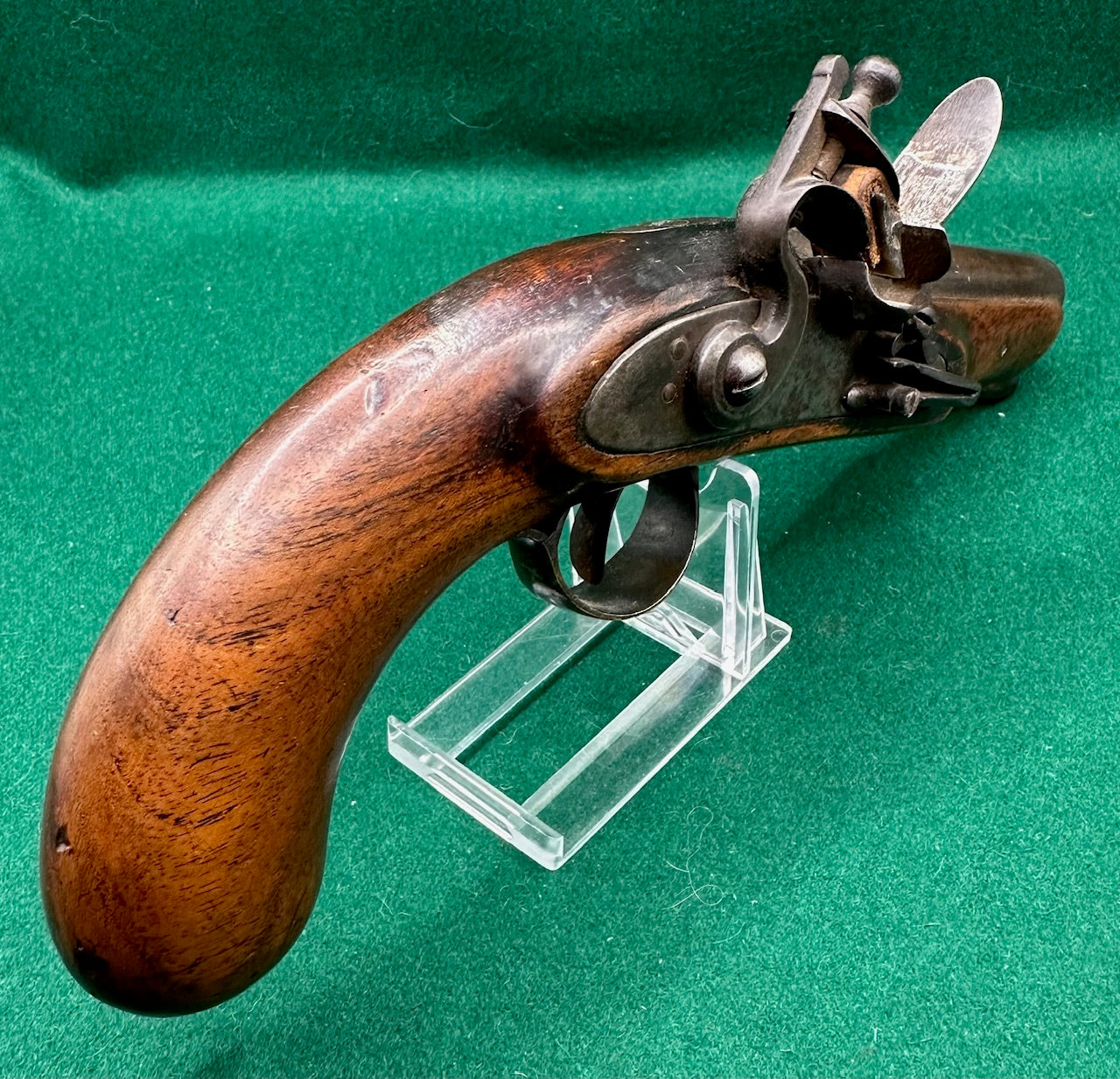 English Flintlock Greatcoat/Travelling Pistol