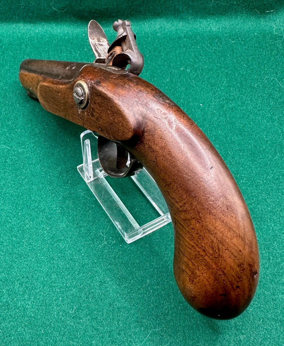English Flintlock Greatcoat/Travelling Pistol
