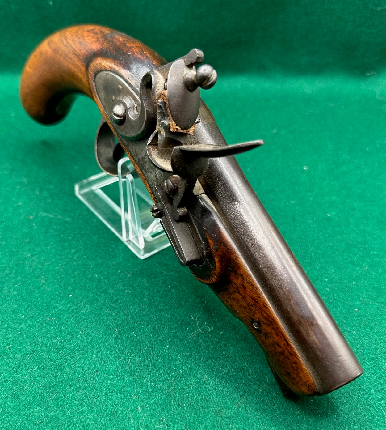 English Flintlock Greatcoat/Travelling Pistol