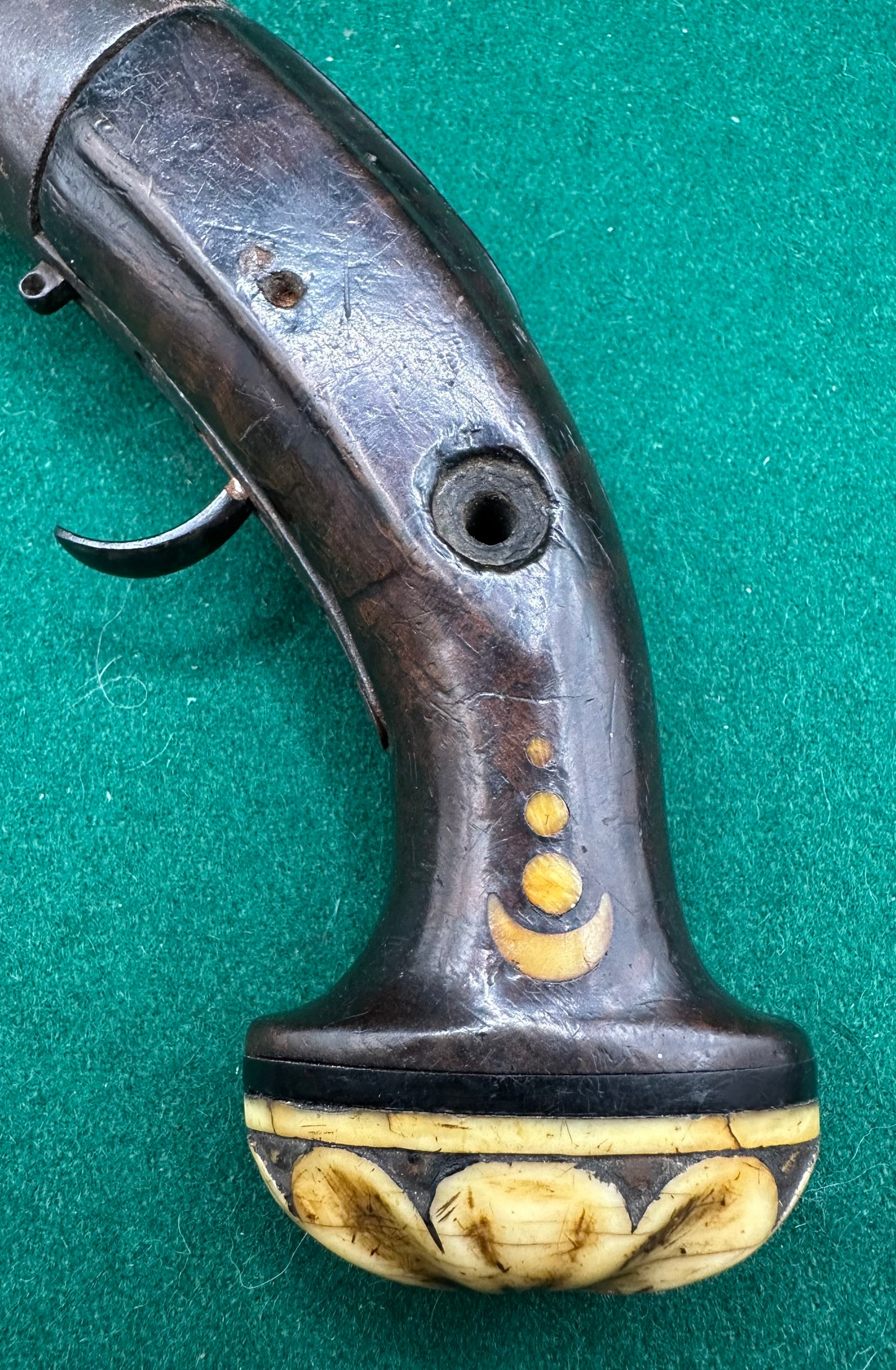 Project For Restoration  - 4 Barrel Hand Rotated Ottoman Pistol