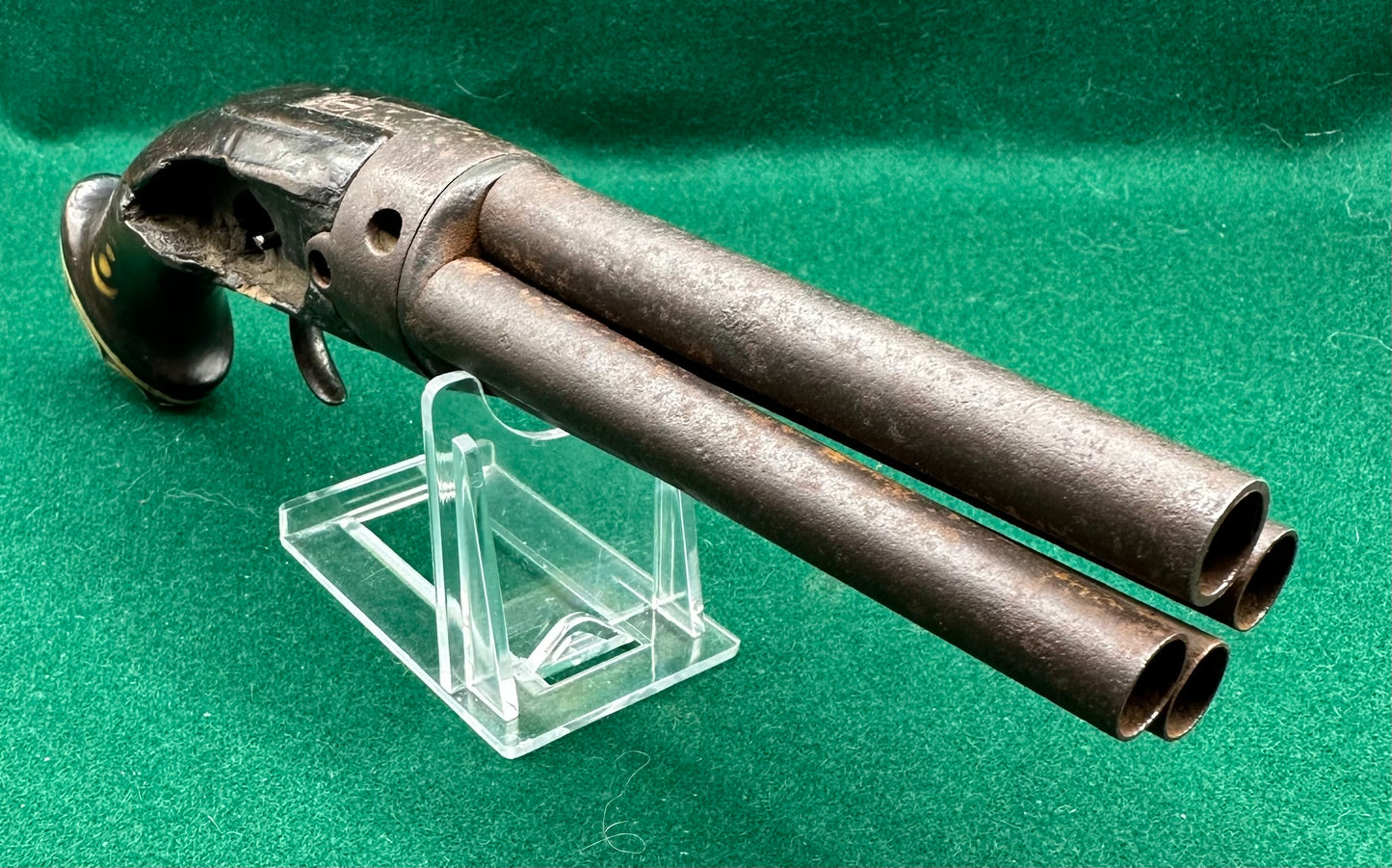 Project For Restoration  - 4 Barrel Hand Rotated Ottoman Pistol