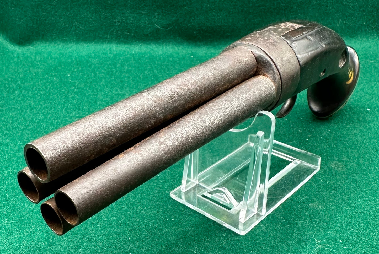 Project For Restoration  - 4 Barrel Hand Rotated Ottoman Pistol