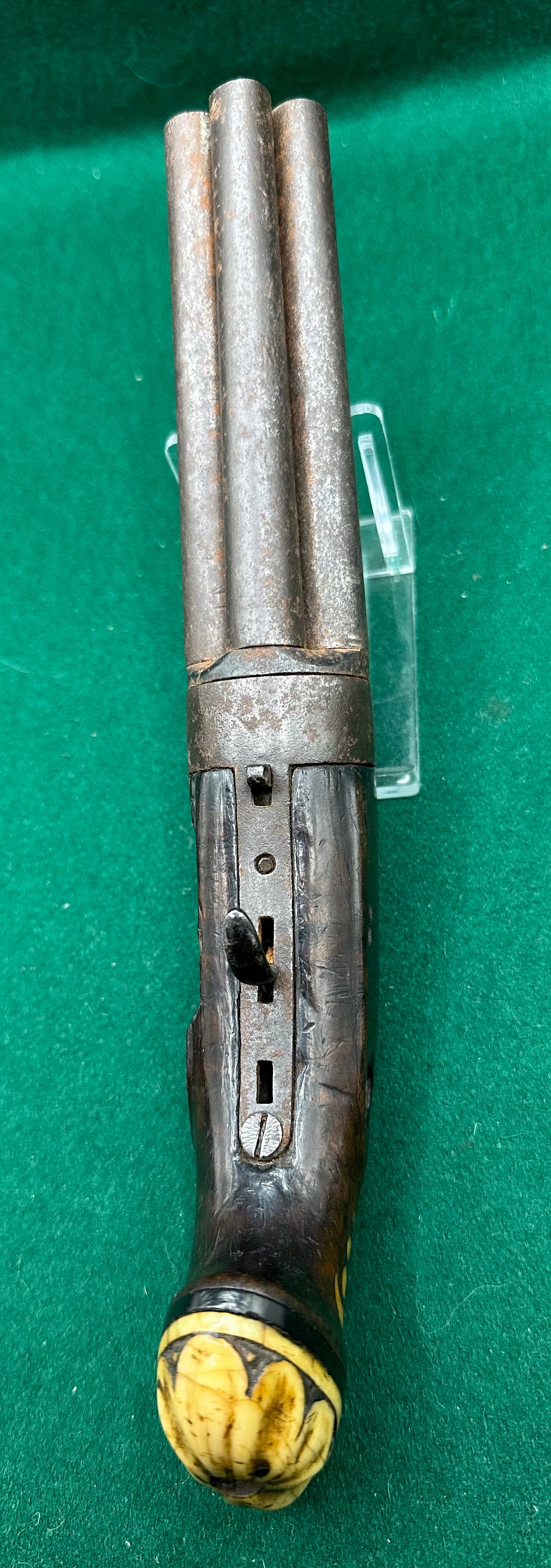 Project For Restoration  - 4 Barrel Hand Rotated Ottoman Pistol