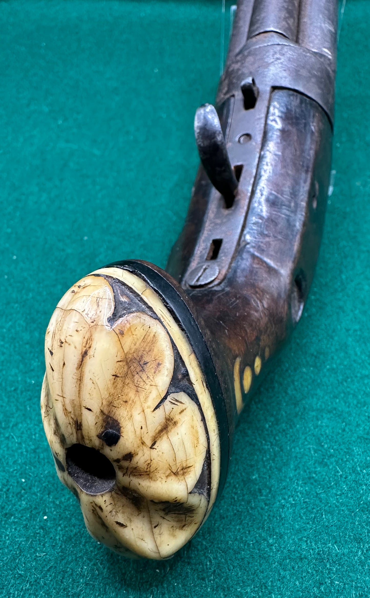 Project For Restoration  - 4 Barrel Hand Rotated Ottoman Pistol