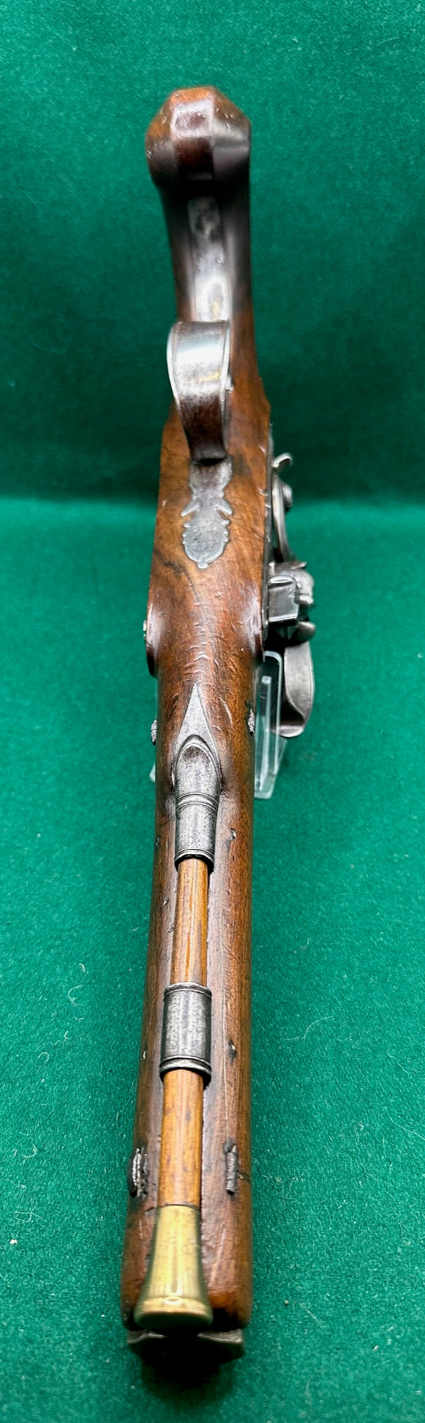 A Handsome Brass Barrelled 0.54 Calibre Officers/Duelling Pistol By O. Probin