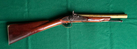 Short Brass Barrelled Blunderbuss Or Musketoon By John Joyner