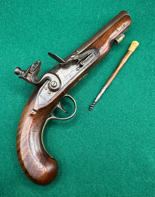 Flintlock Overcoat/Travelling Pistol By Ketland & Co
