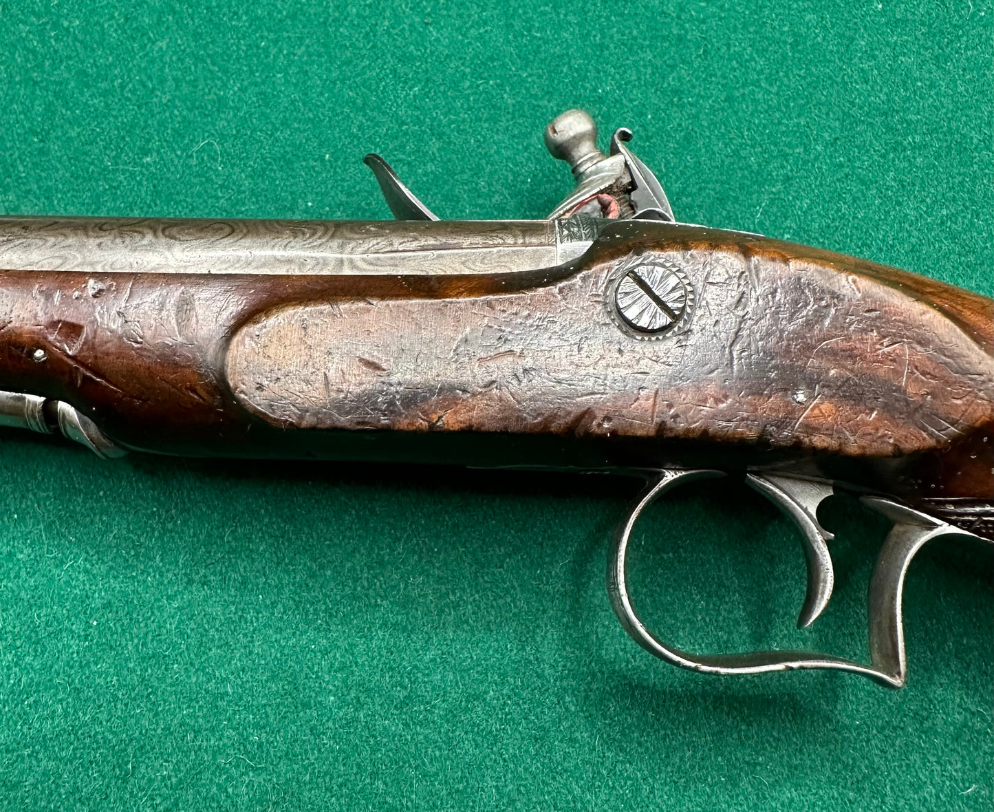 Handsome Flintlock Overcoat/Travelling Pistol By Smith